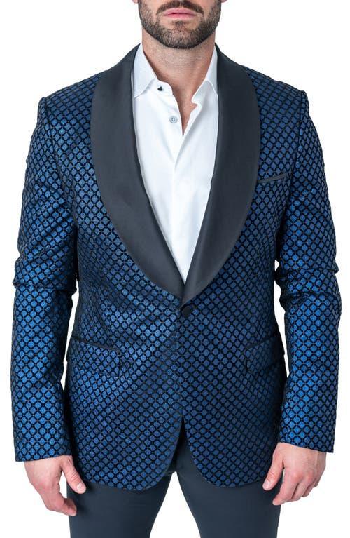 Mens Jacquard Shawl Blazer Product Image