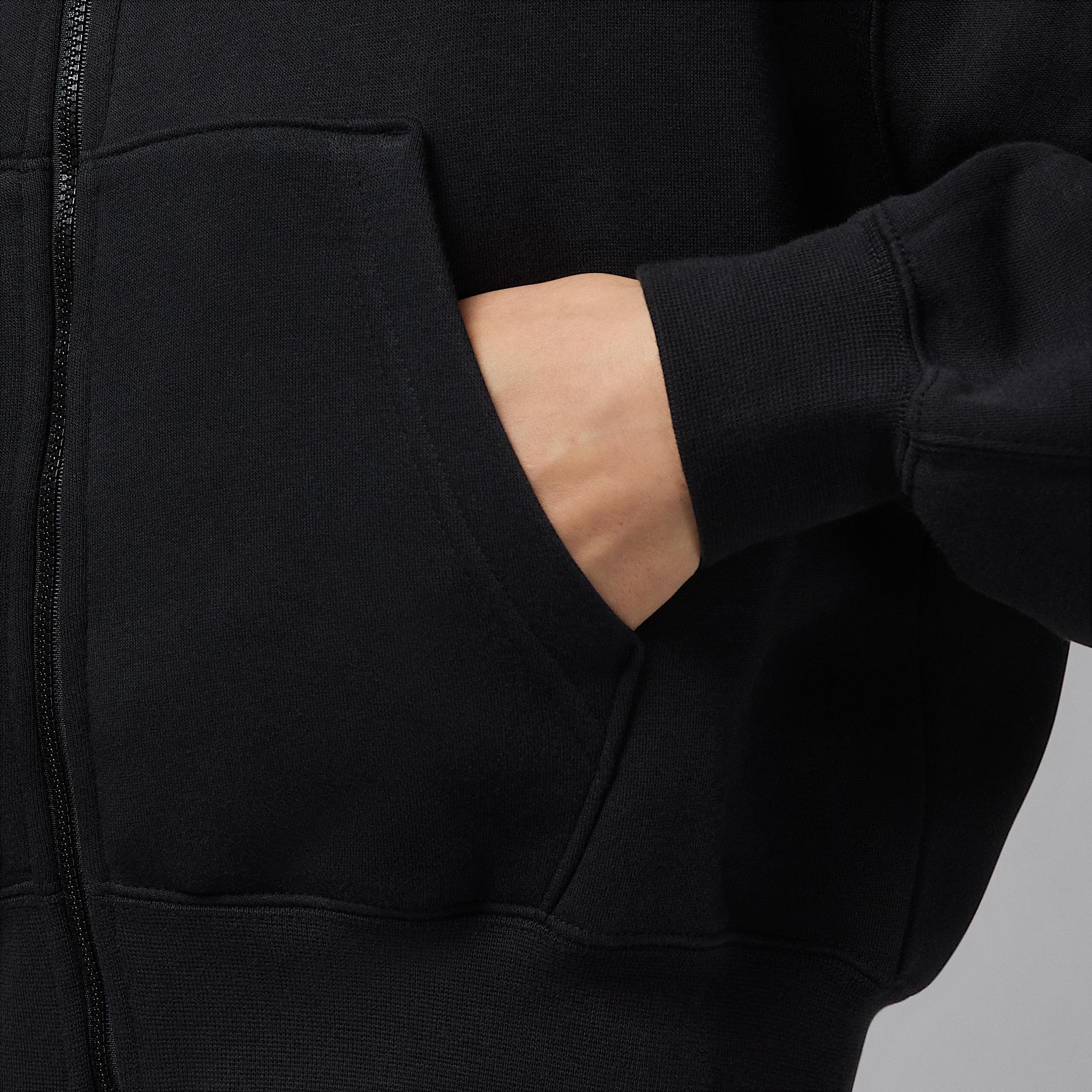 Women's Jordan Brooklyn Fleece Cropped Full-Zip Hoodie Product Image