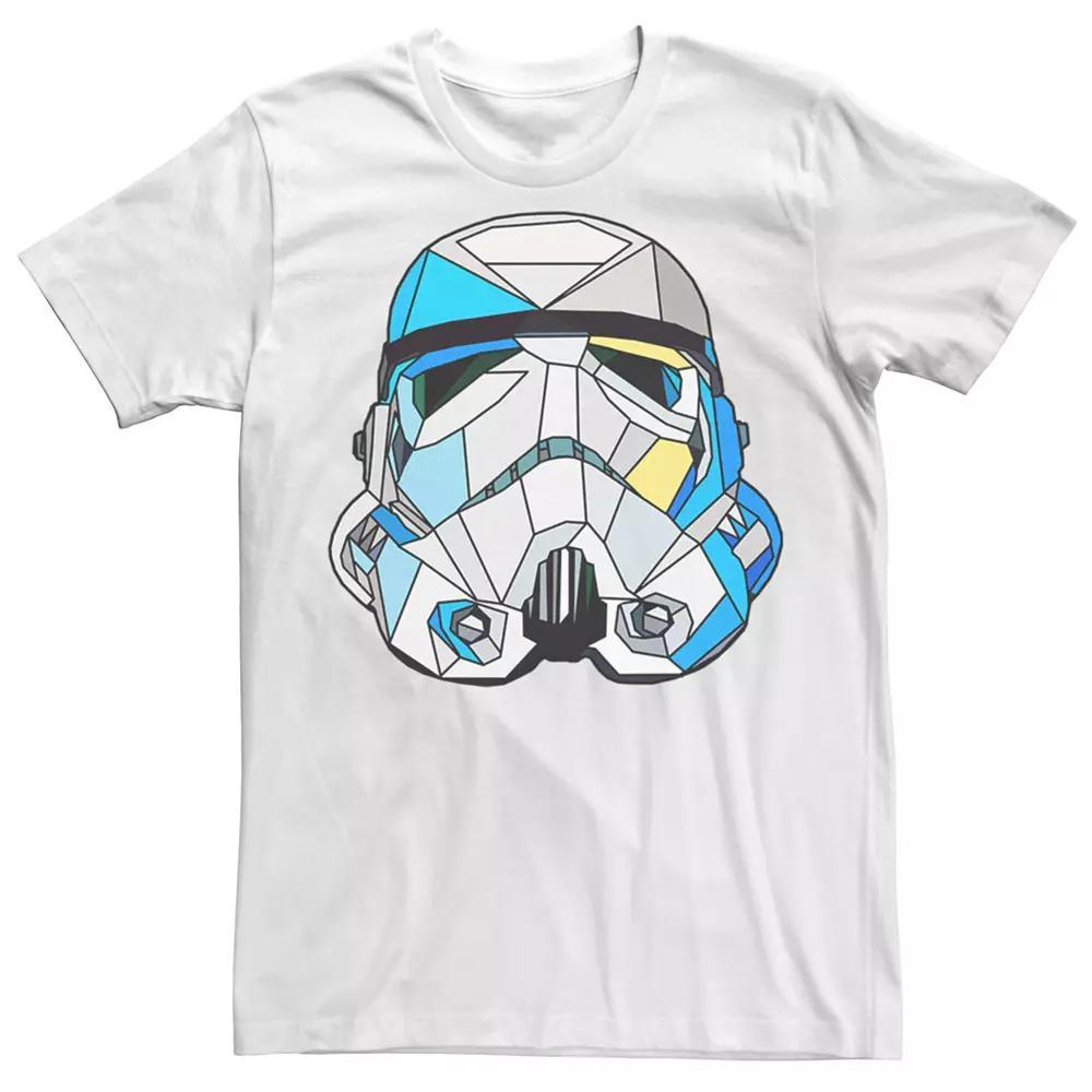 Men's Star Wars Stained Glass Style Stormtrooper Helmet Tee,  Product Image