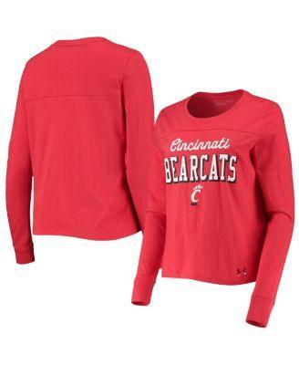 Womens Under Armour Cincinnati Bearcats Cincy Long Sleeve T-Shirt Product Image