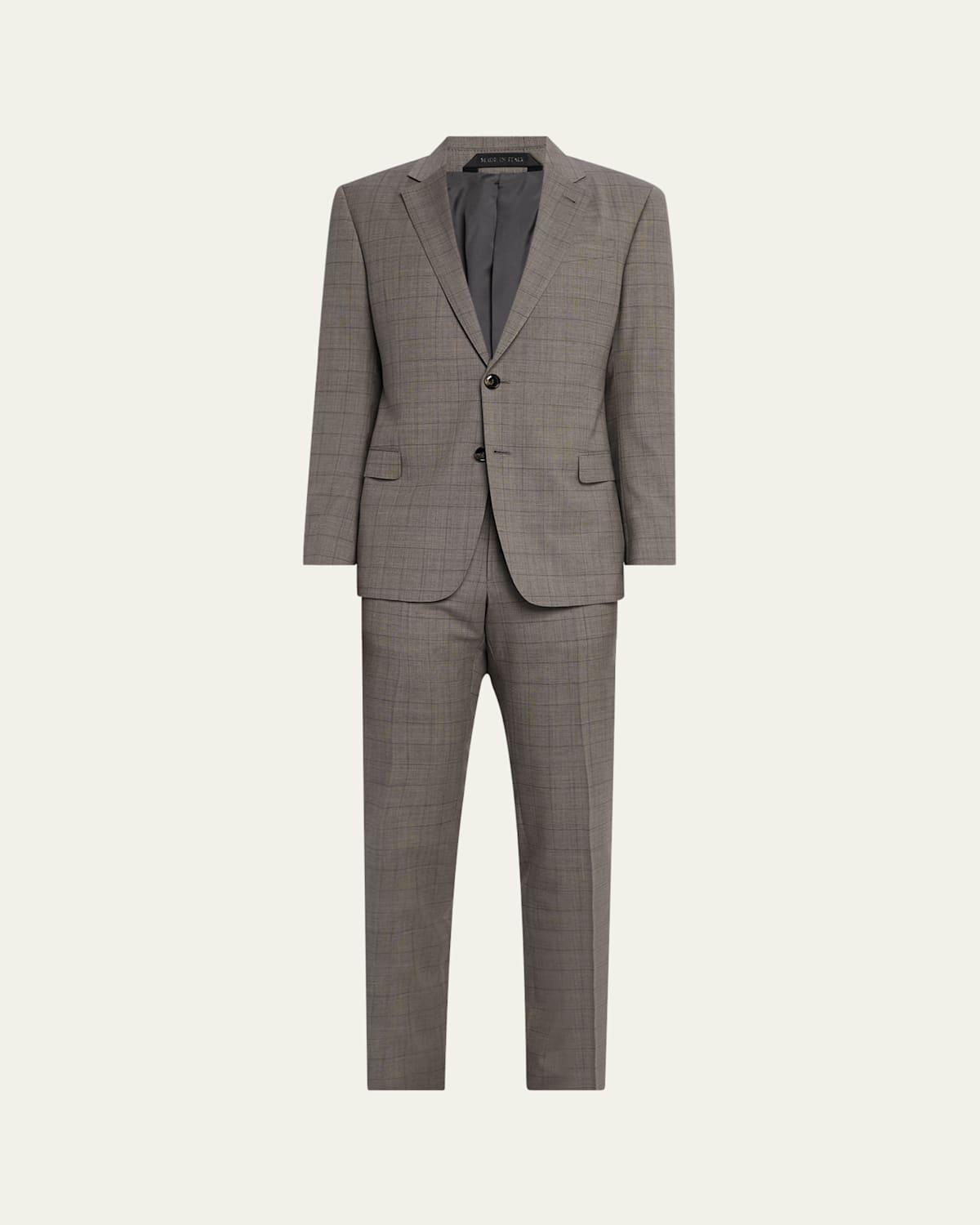 Men's Windowpane Suit Product Image