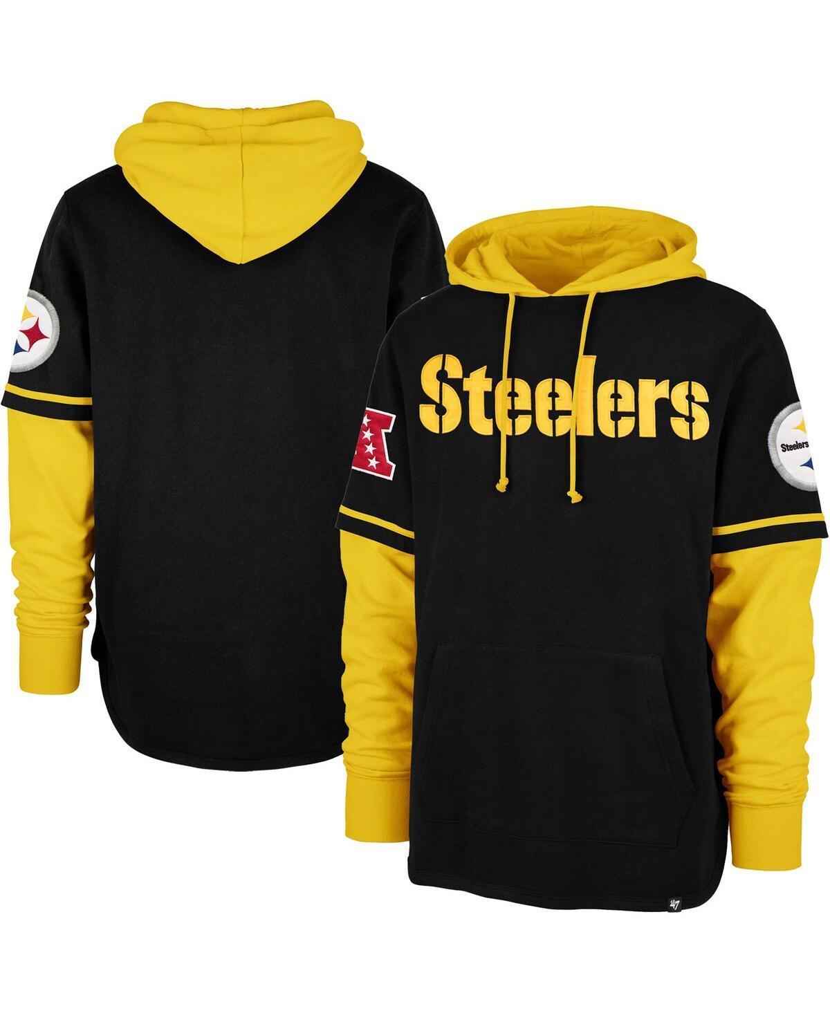 Mens 47 Pittsburgh Steelers Shortstop Pullover Hoodie Product Image