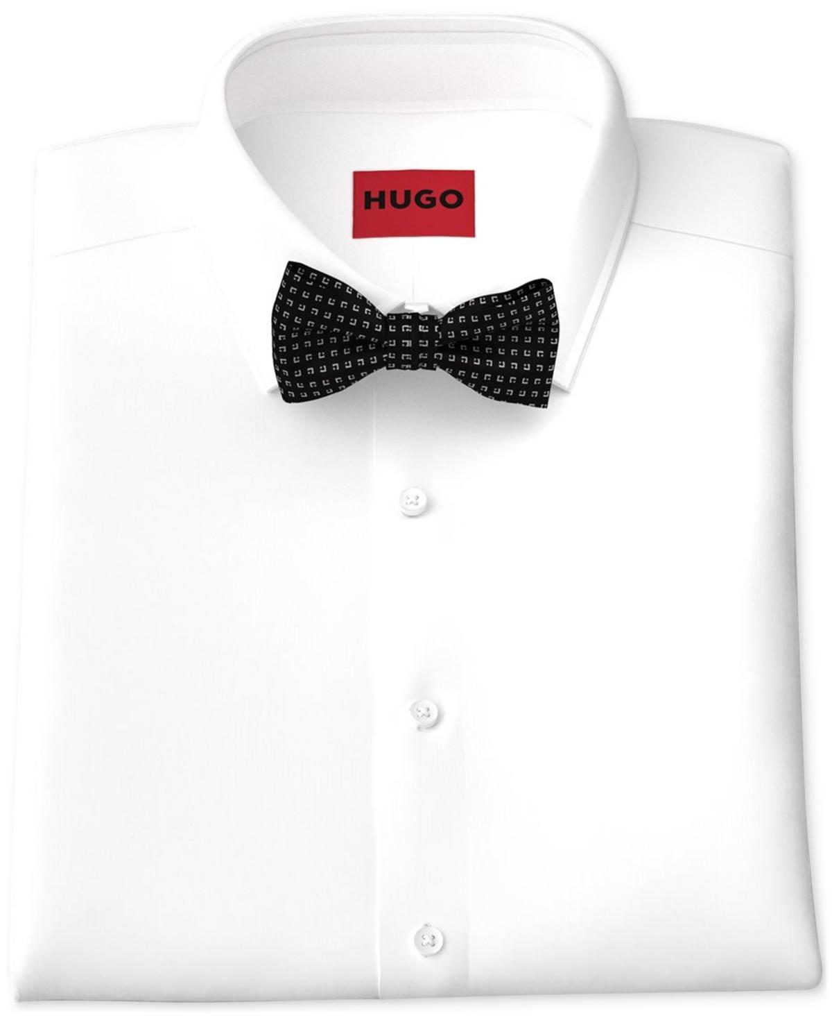 HUGO BOSS Hugo By  Men's Textured Bow Tie In Black Product Image