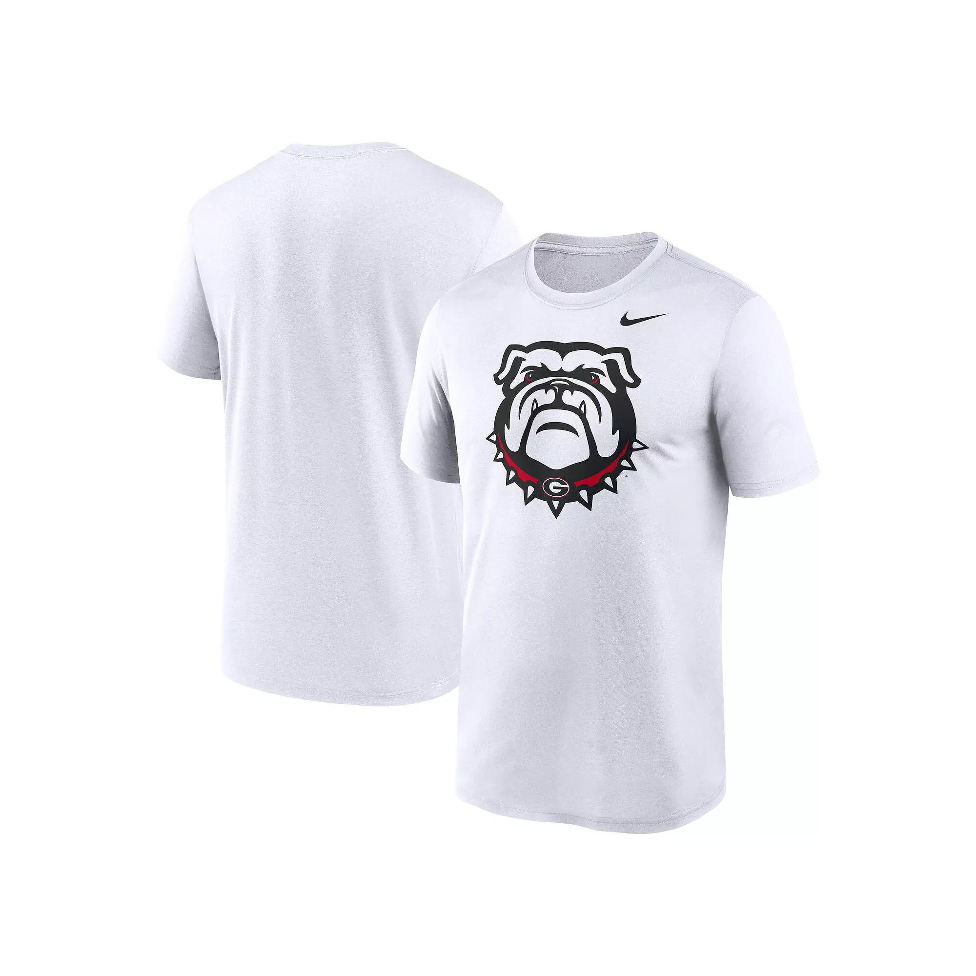 Men's Nike White Georgia Bulldogs Primetime Legend Alternate Logo T-Shirt, Size: 2XL Product Image