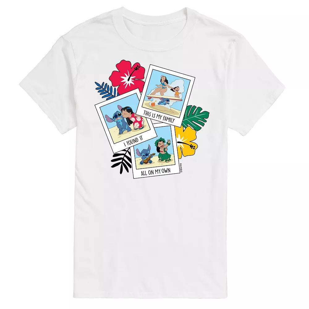 Disney's Lilo and Stitch Big & Tall This Is My Family Graphic Tee, Men's,  Product Image
