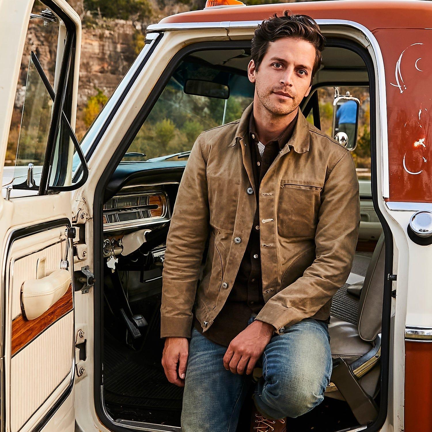 Supply Jacket - Waxed Tan Ridgeline Product Image