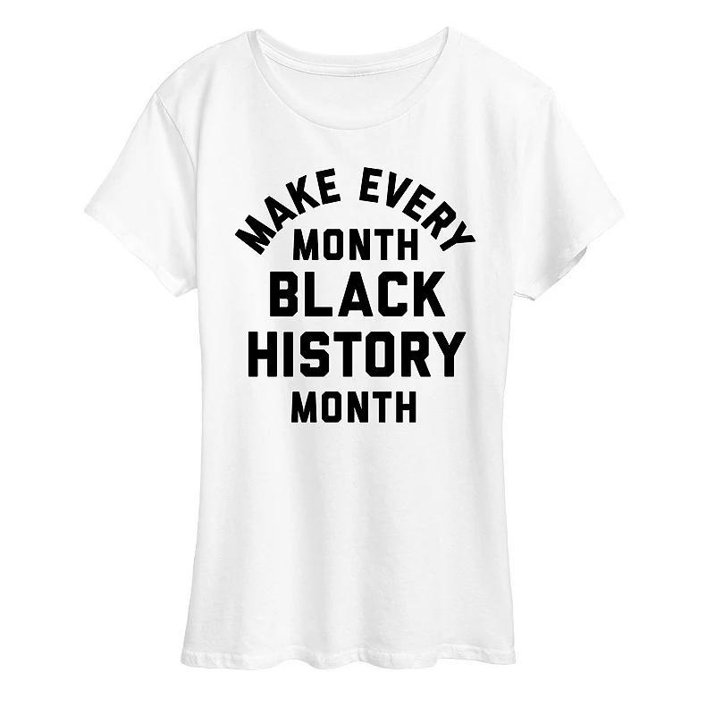 Plus Black History Month Graphic Tee, Womens Product Image