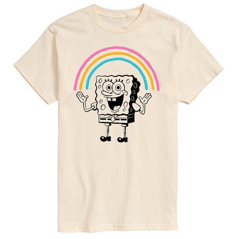 Men's Nickelodeon SpongeBob SquarePants Imagination Graphic Tee, Size: XXL, Beige Product Image