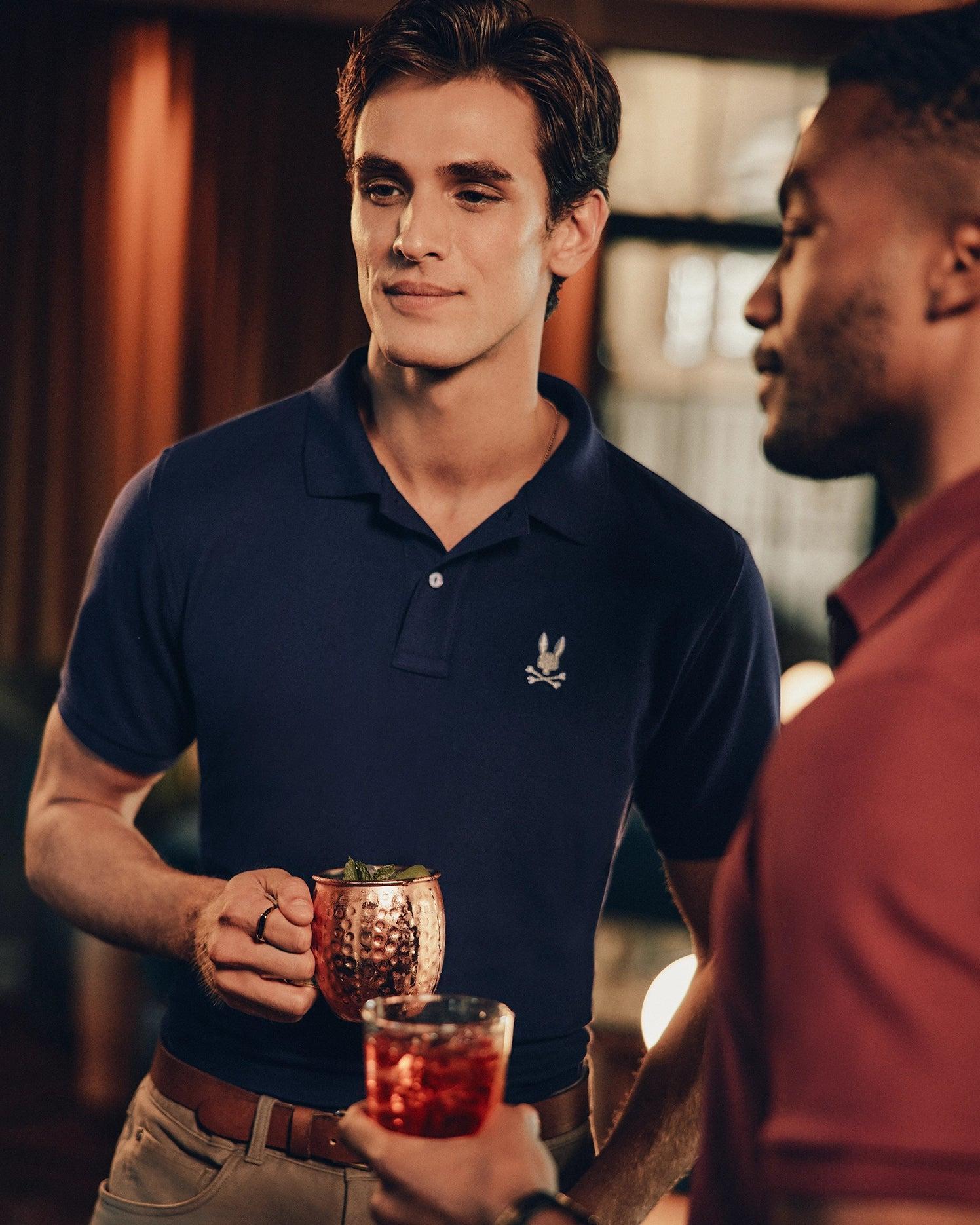 BIG AND TALL MALTON PIQUE POLO SHIRT - B9K950D200 Product Image