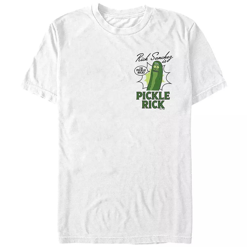 Men's Rick And Morty Pickle Rick Graphic Tee,  Product Image