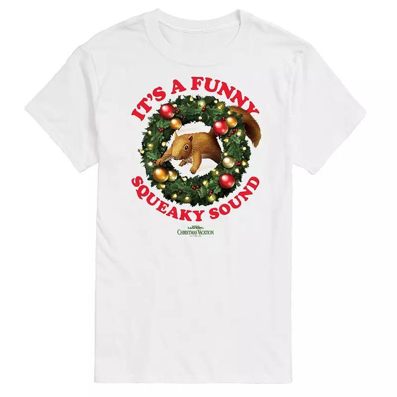 Big & Tall National Lampoon's Christmas Vacation Squirrel Funny Graphic Tee, Men's,  Product Image