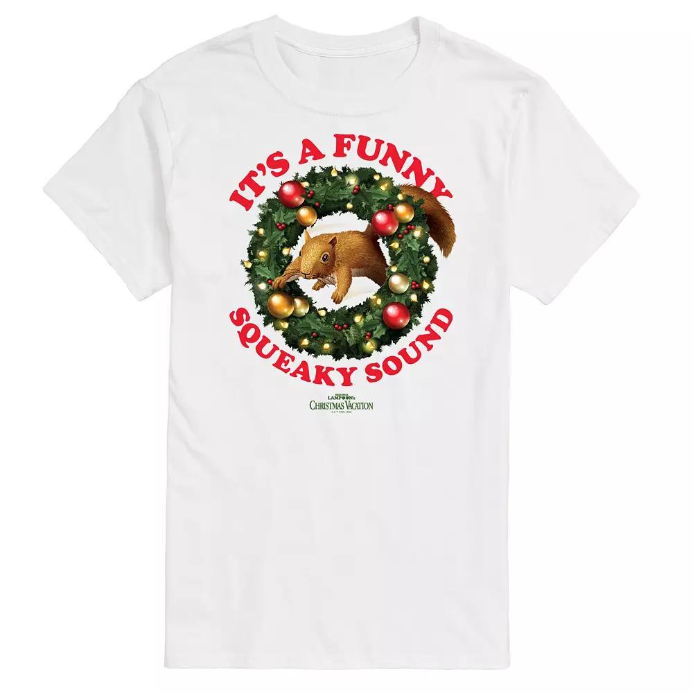 Big & Tall National Lampoon's Christmas Vacation Squirrel Funny Graphic Tee, Men's,  Product Image