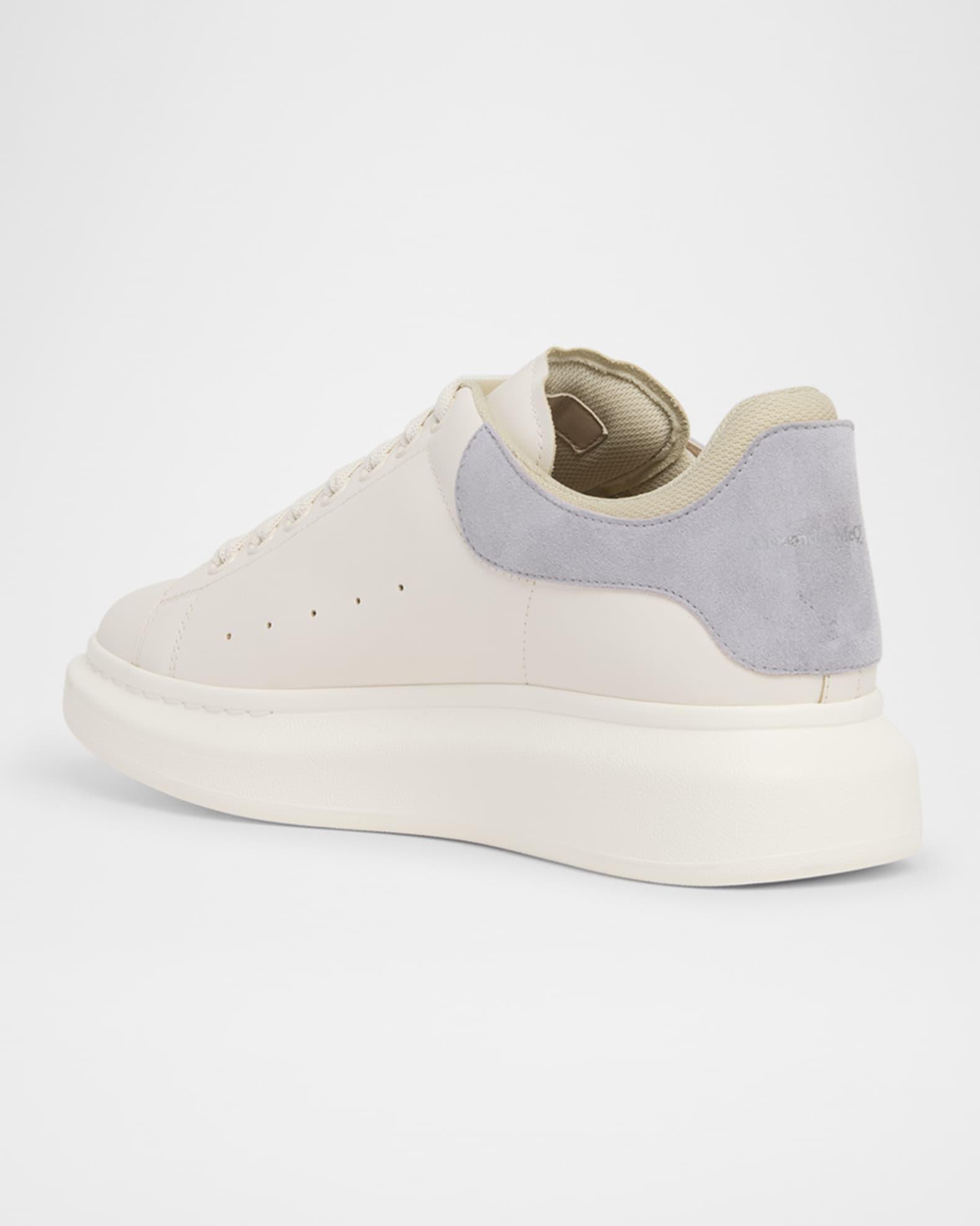 Men's Oversized Leather Low-Top Sneakers Product Image