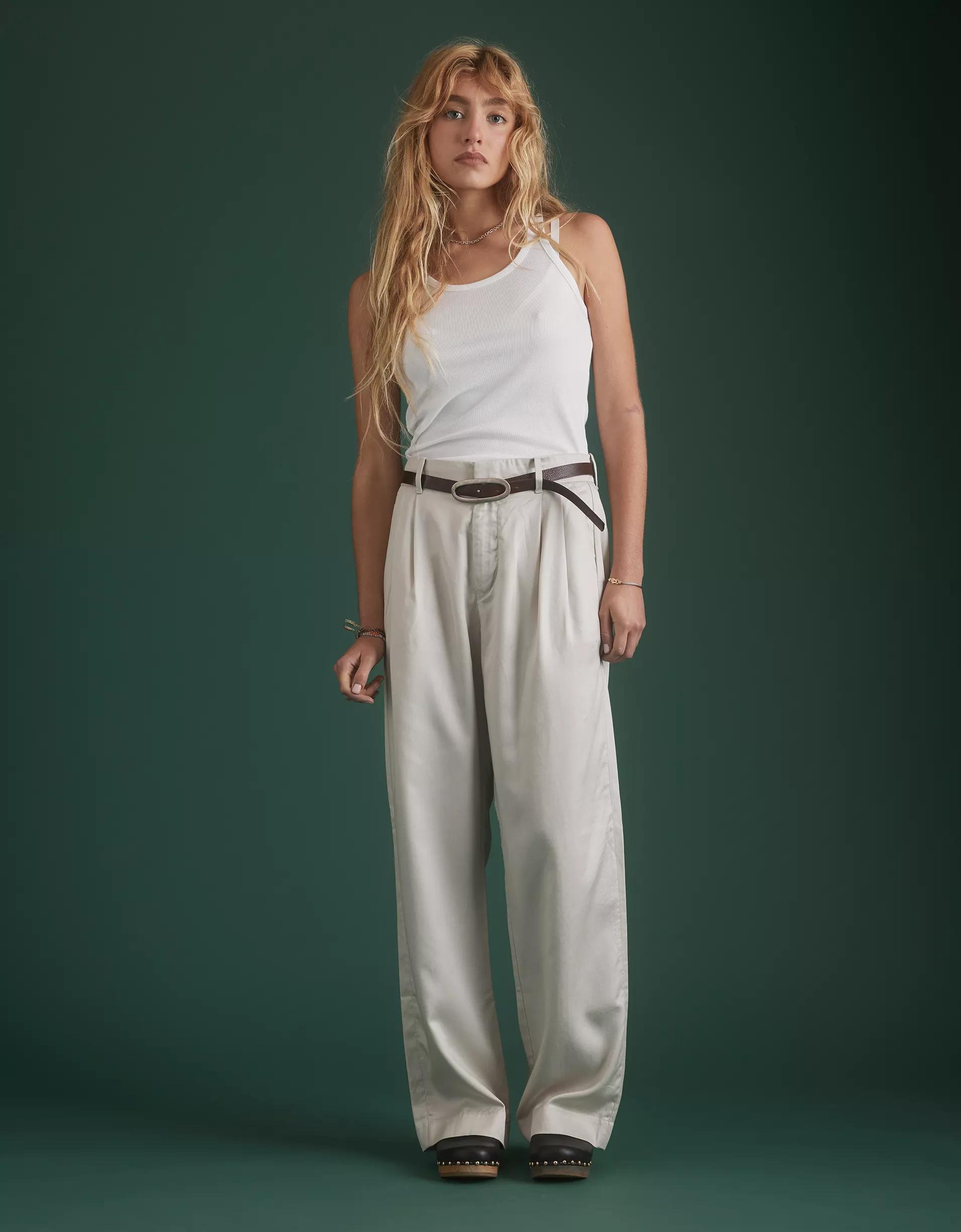 AE77 Premium Pleated Trouser Pant Product Image