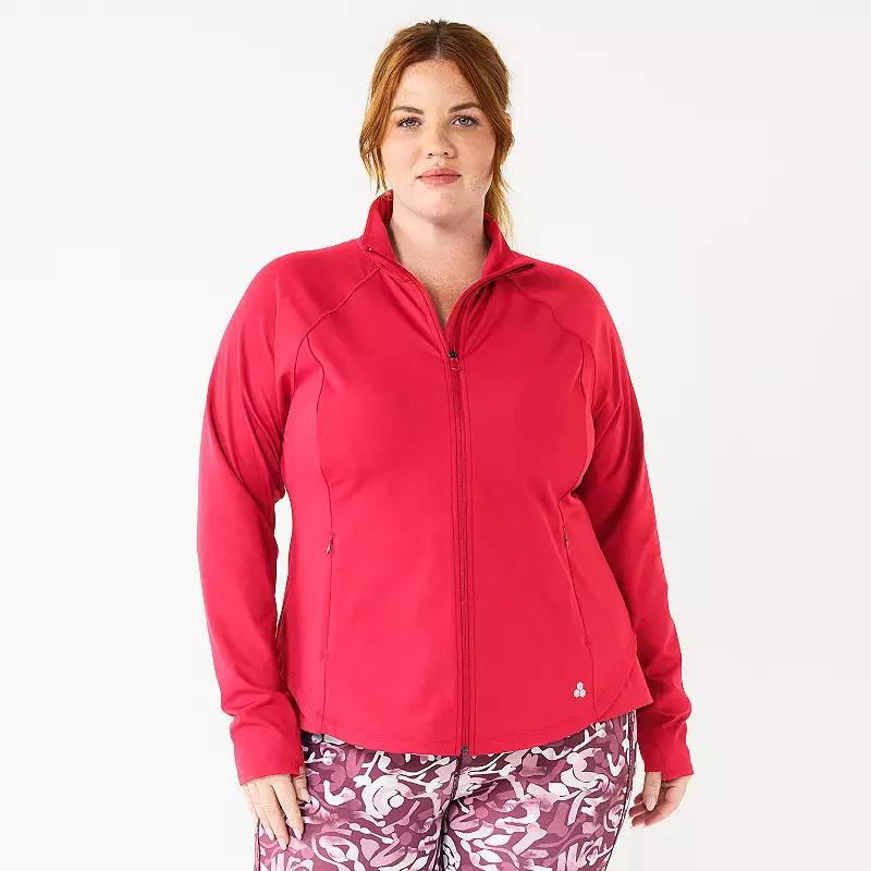 Plus Size Tek Gear Ultrastretch Performance Jacket, Womens Product Image