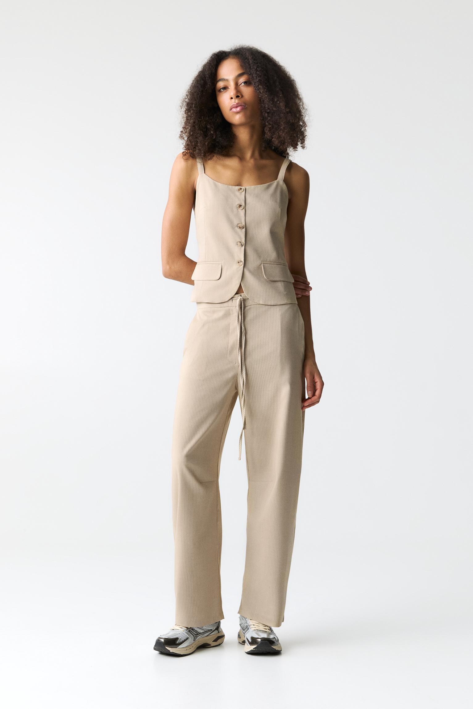 Striped vest Product Image