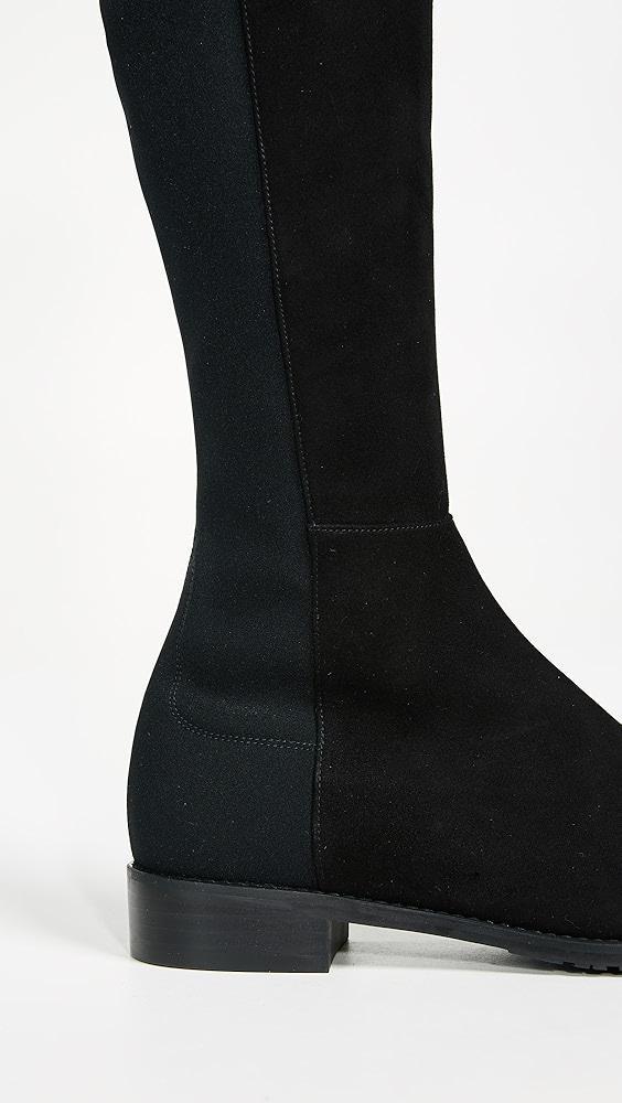 Stuart Weitzman 5050 Stretch Suede Boots | Shopbop Product Image