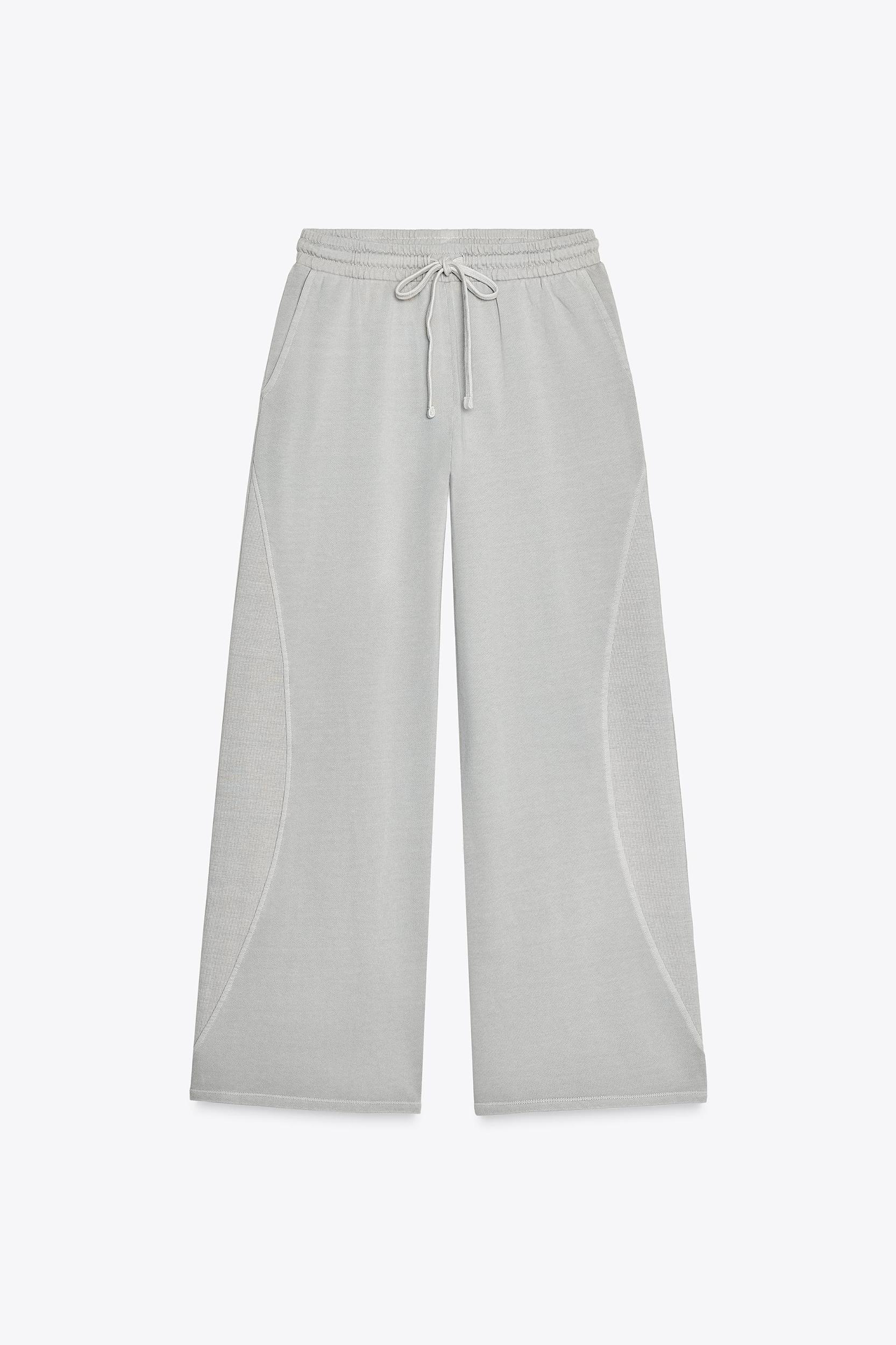 WASHED EFFECT PANTS Product Image