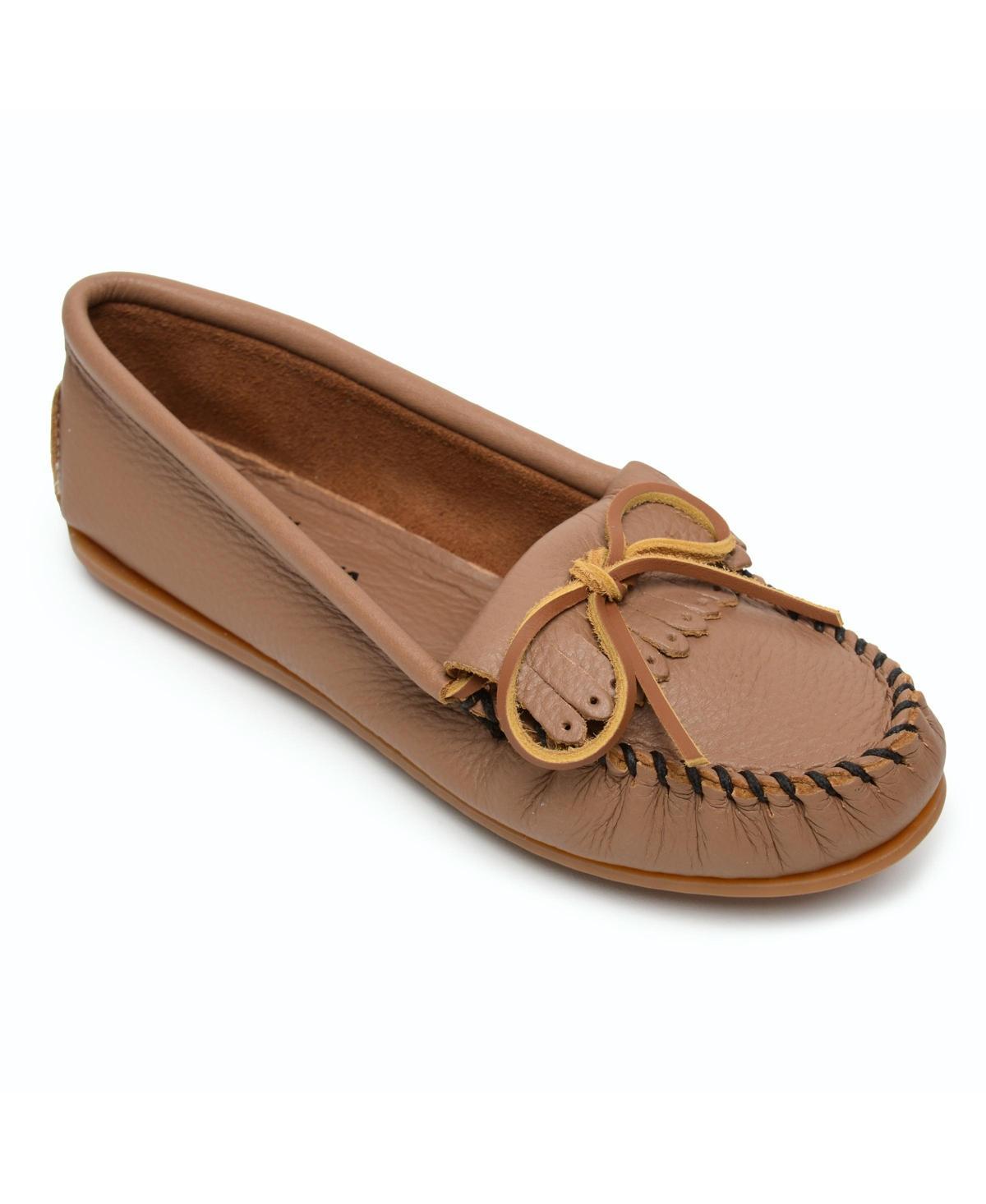 Minnetonka Deerskin Kilty Moccasins Product Image