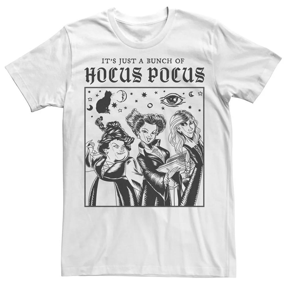 Disney's Hocus Pocus Men's Sanderson Sisters It's Just a Bunch Box Tee,  Product Image