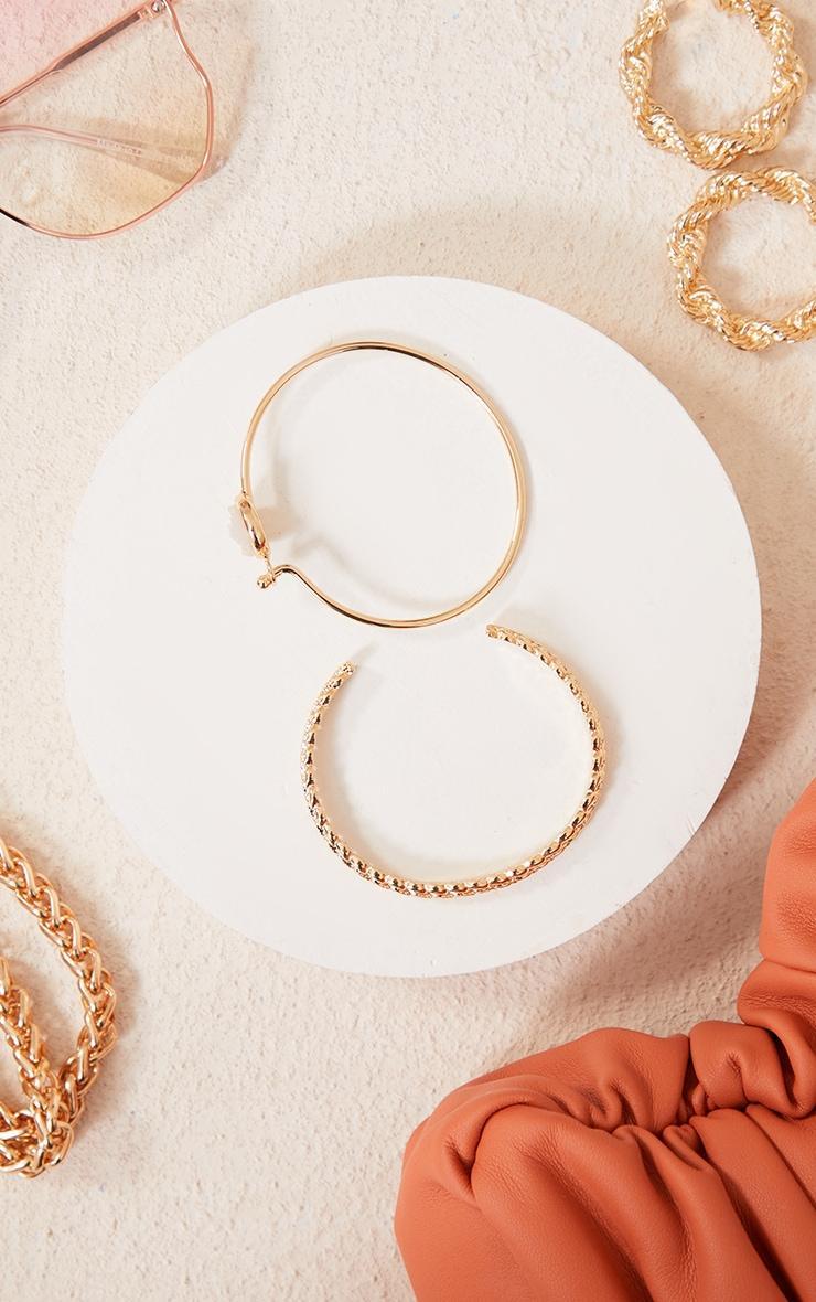 Gold Precious Stone Bangle Multipack Product Image