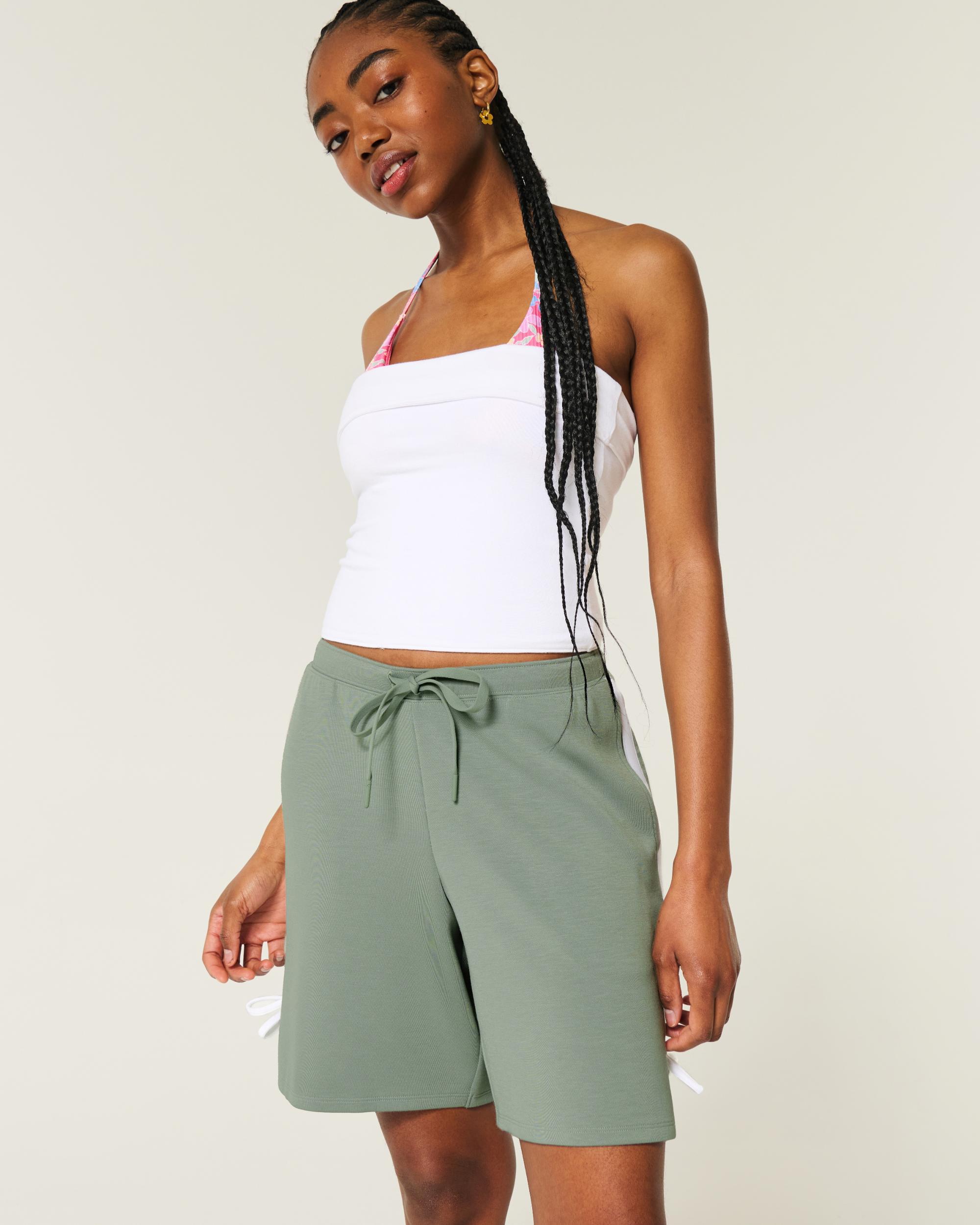 Gilly Hicks Active Cooldown Side Bow Shorts Product Image