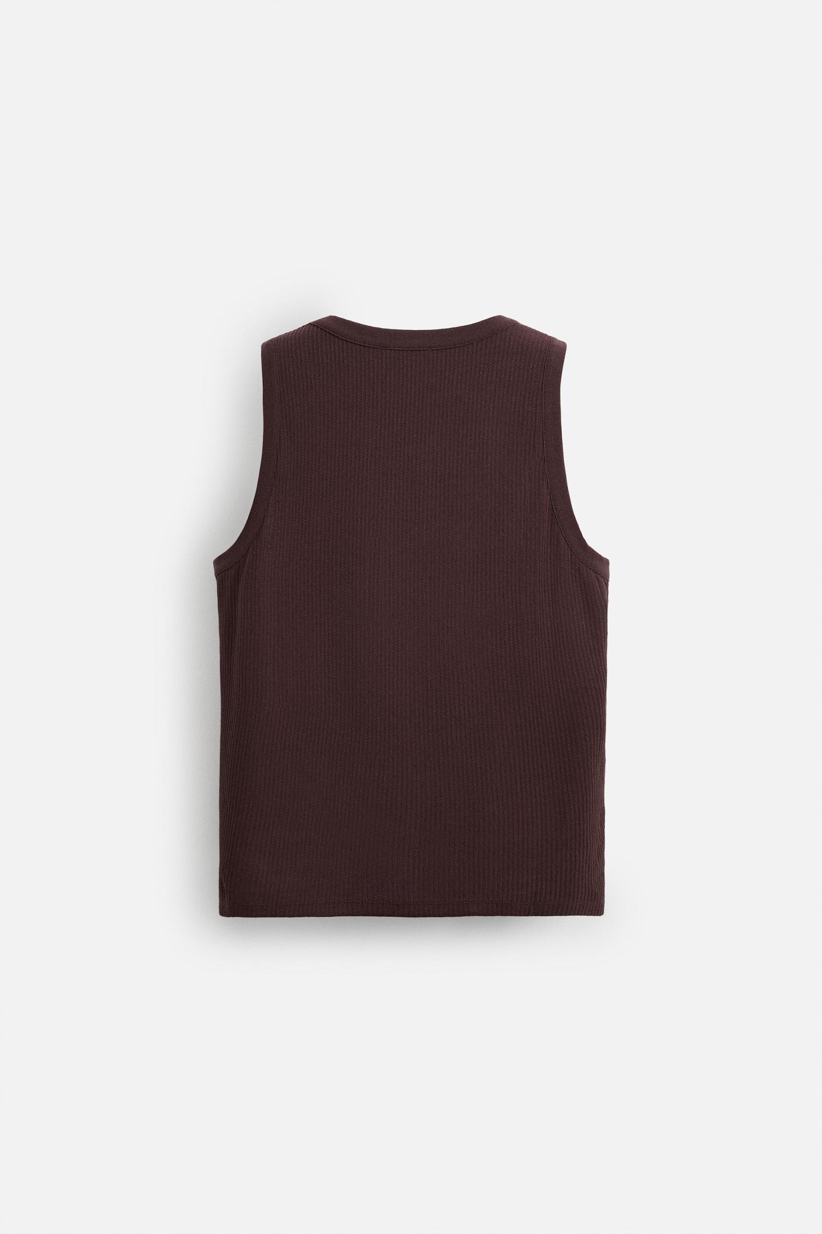 RIBBED TANK TOP Product Image