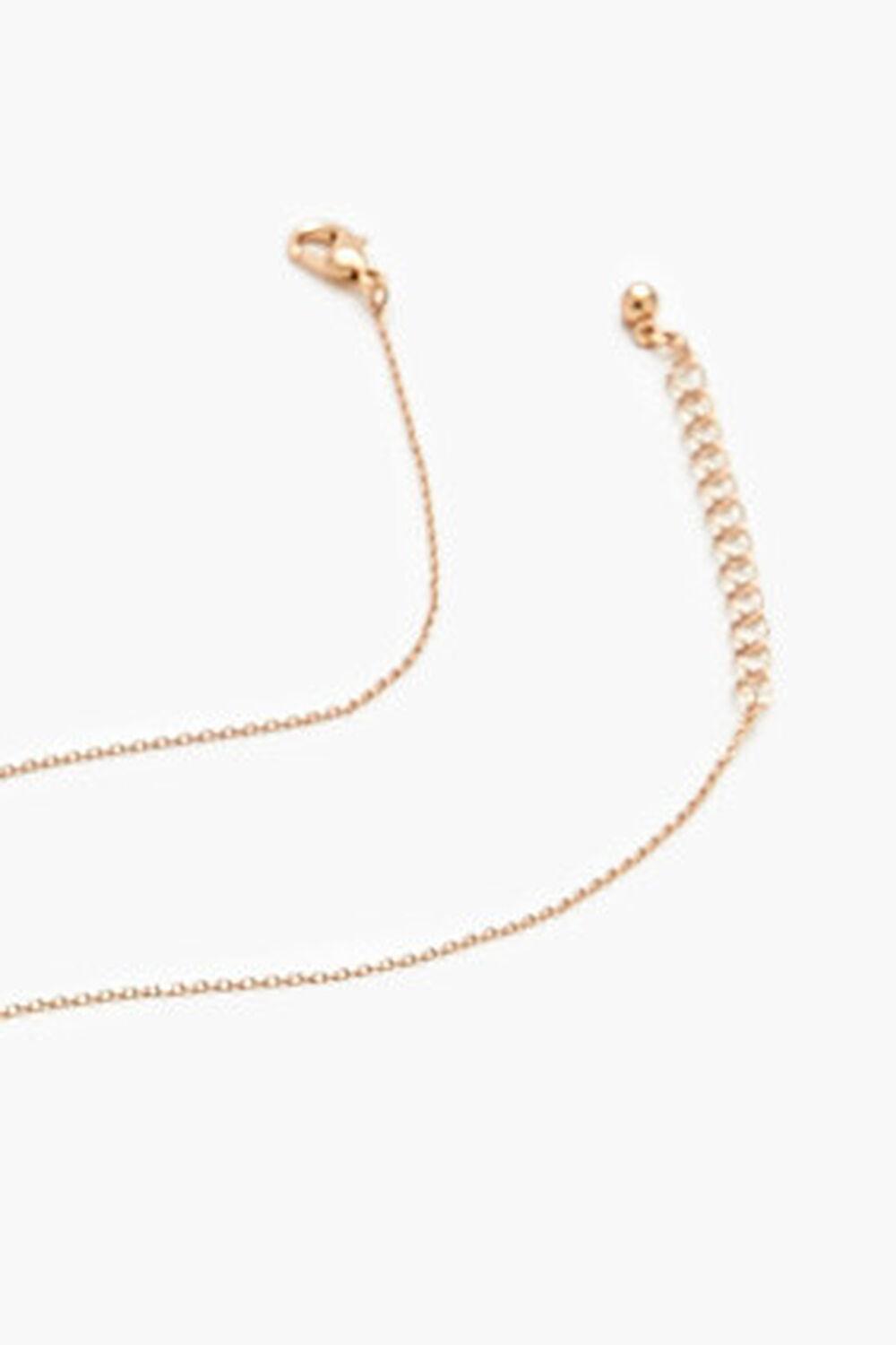 CZ Heart Charm Necklace | Forever 21 Product Image