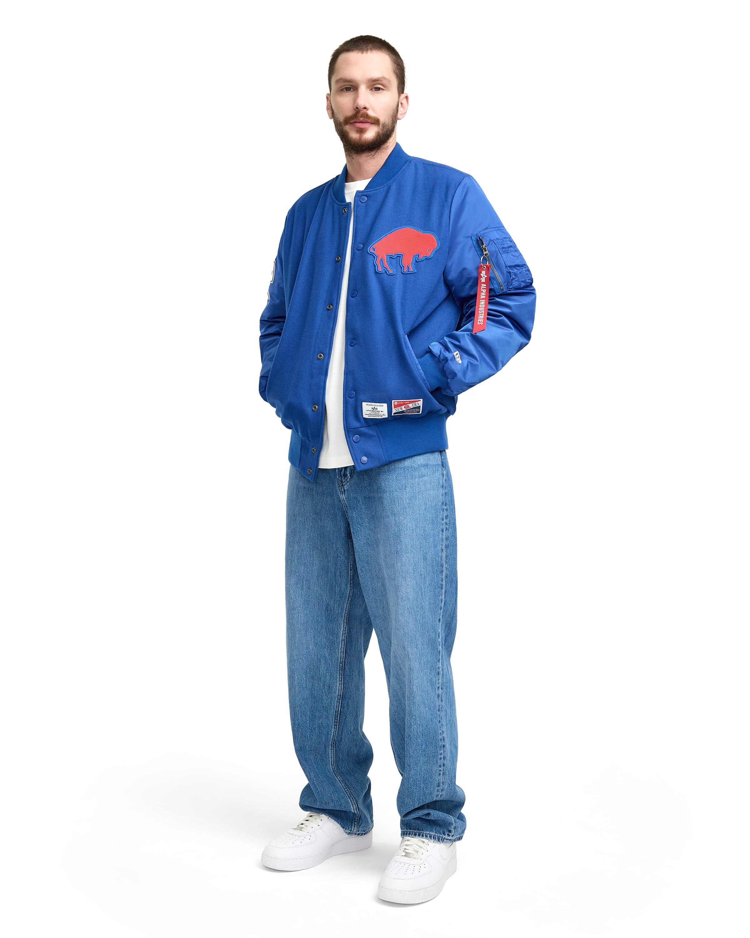 Alpha Industries x Kansas City Chiefs MA-1 Wool Varsity Jacket Male Product Image