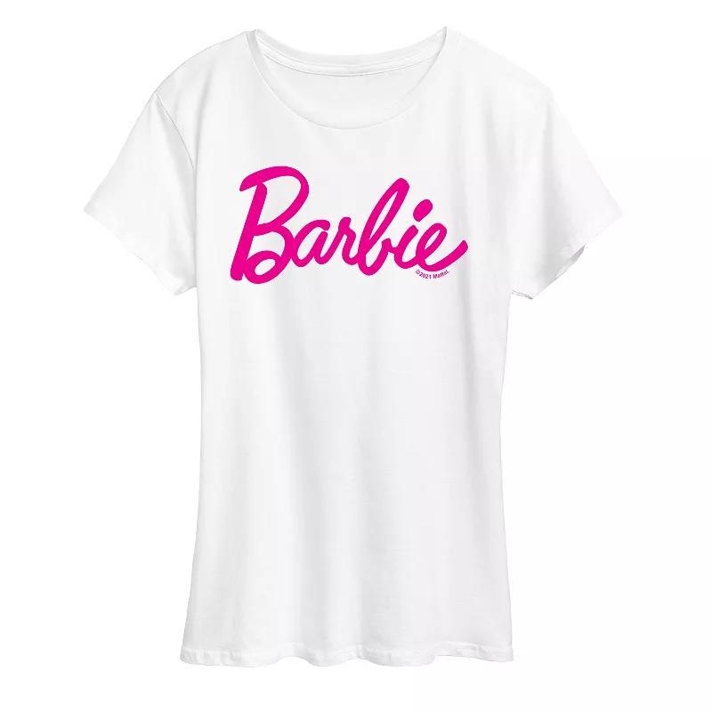 Plus Barbie™ Classic Logo Tee, Women's,  Product Image