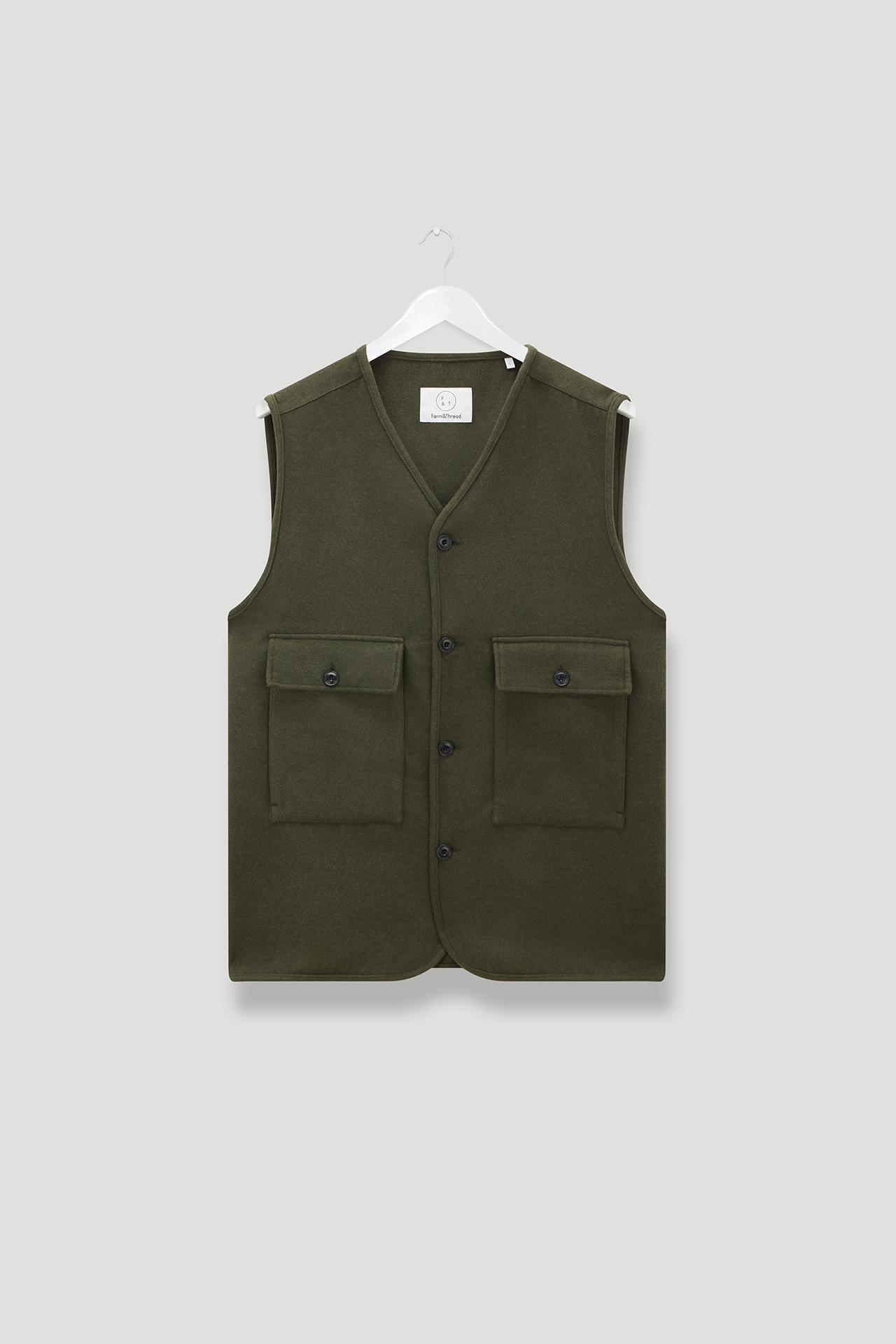 Archive Winter Gilet Overshirt Product Image