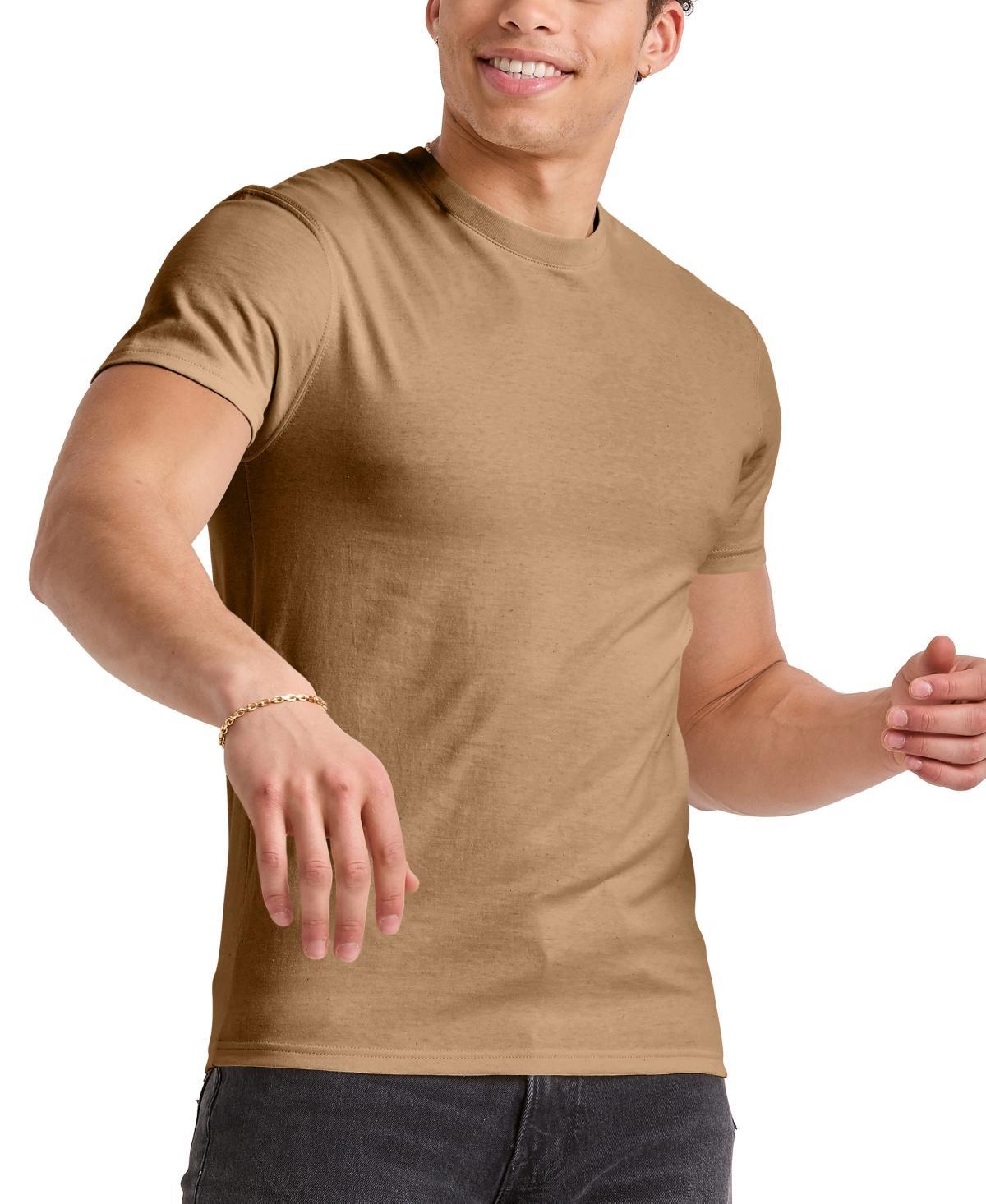 Mens Hanes Originals Cotton Short Sleeve T-shirt Product Image