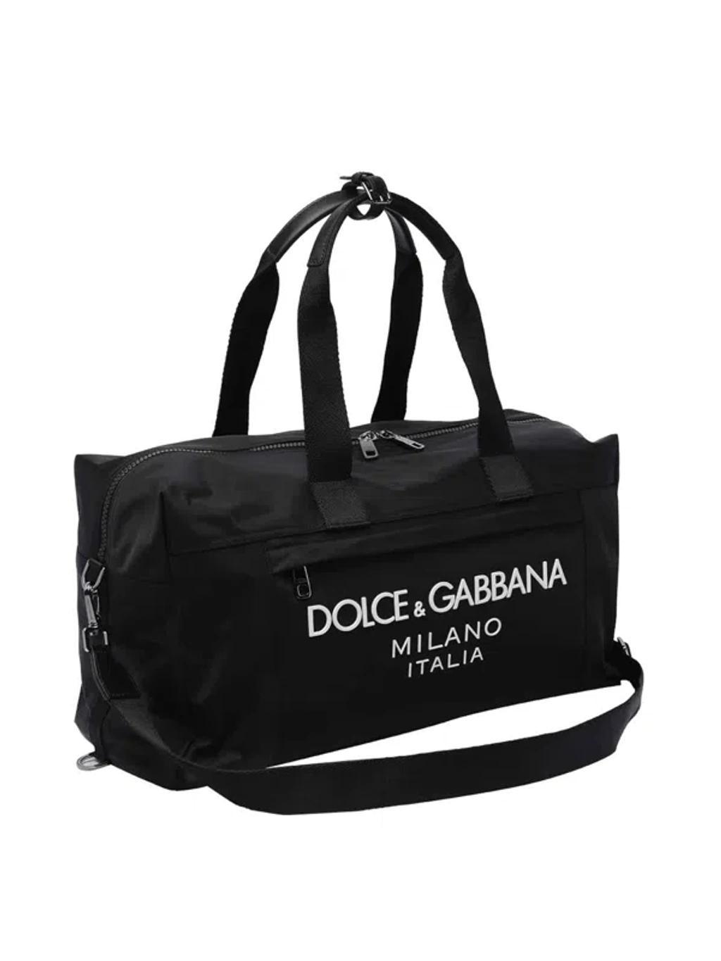 Logo Duffle Bag In Negro Product Image