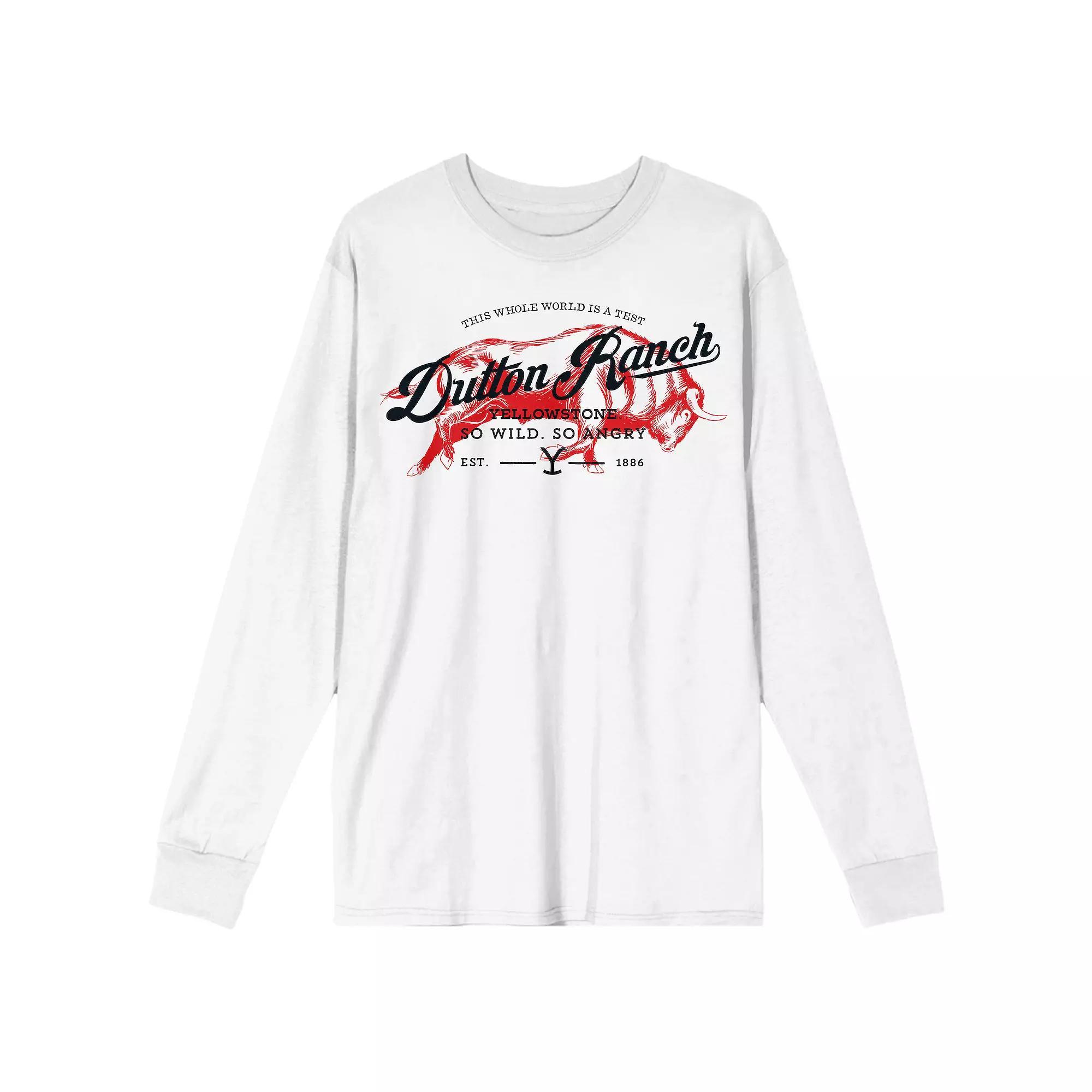 Men's Yellowstone Dutton Ranch Long Sleeve Tee,  Product Image