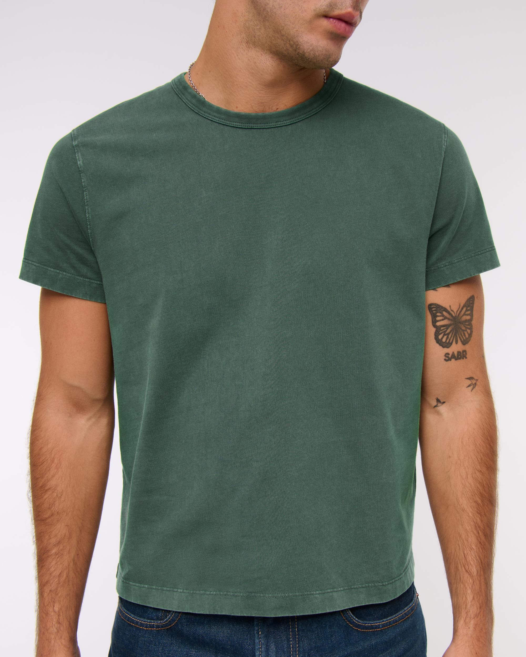 Classic Polished Cropped Tee Product Image