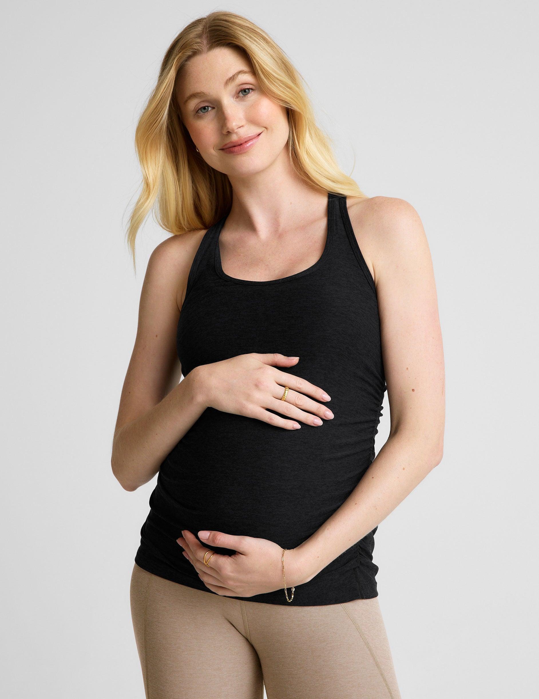 Featherweight Let It Grow Racerback Maternity Tank Product Image