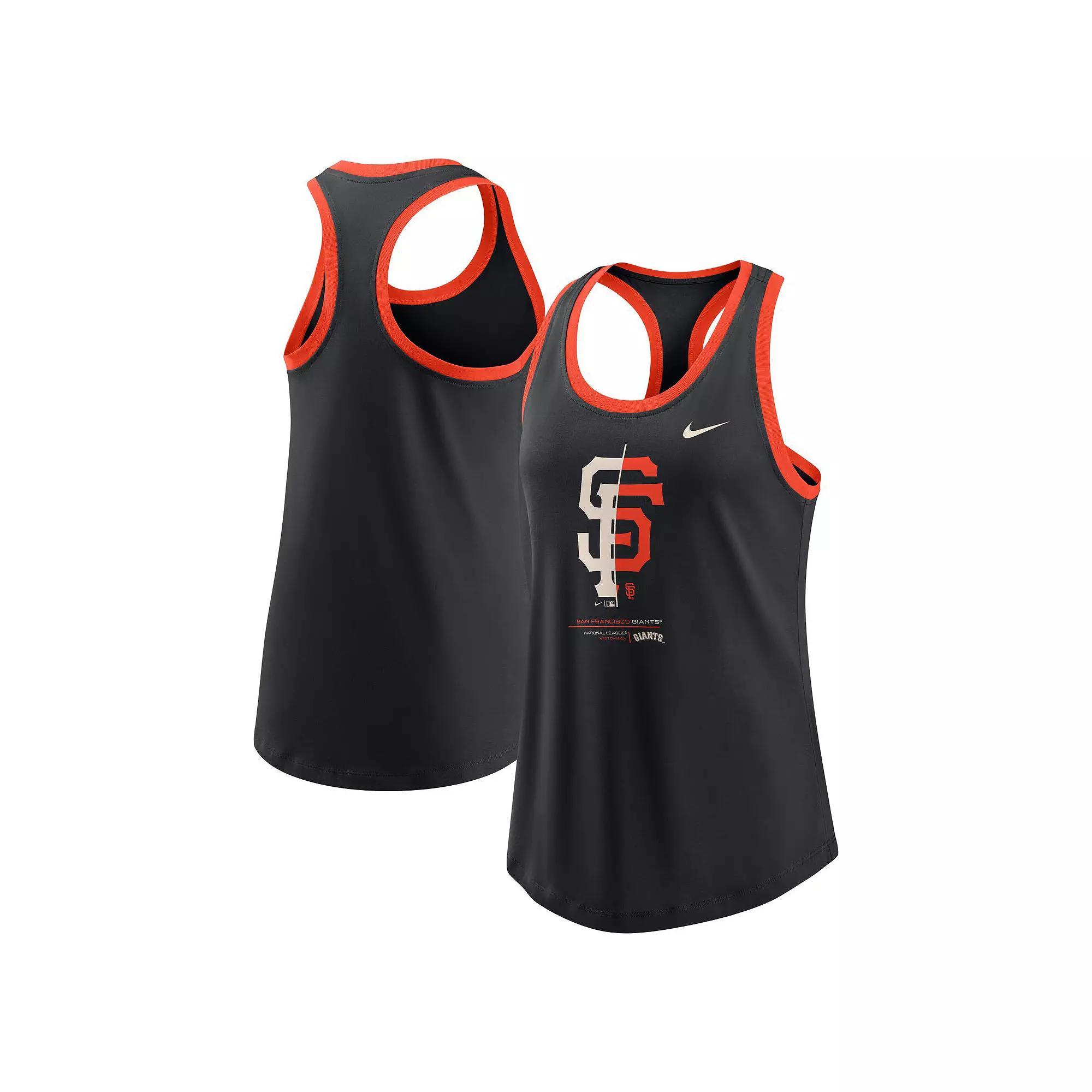 Women's Nike Black San Francisco Giants Tech Tank Top,  Product Image