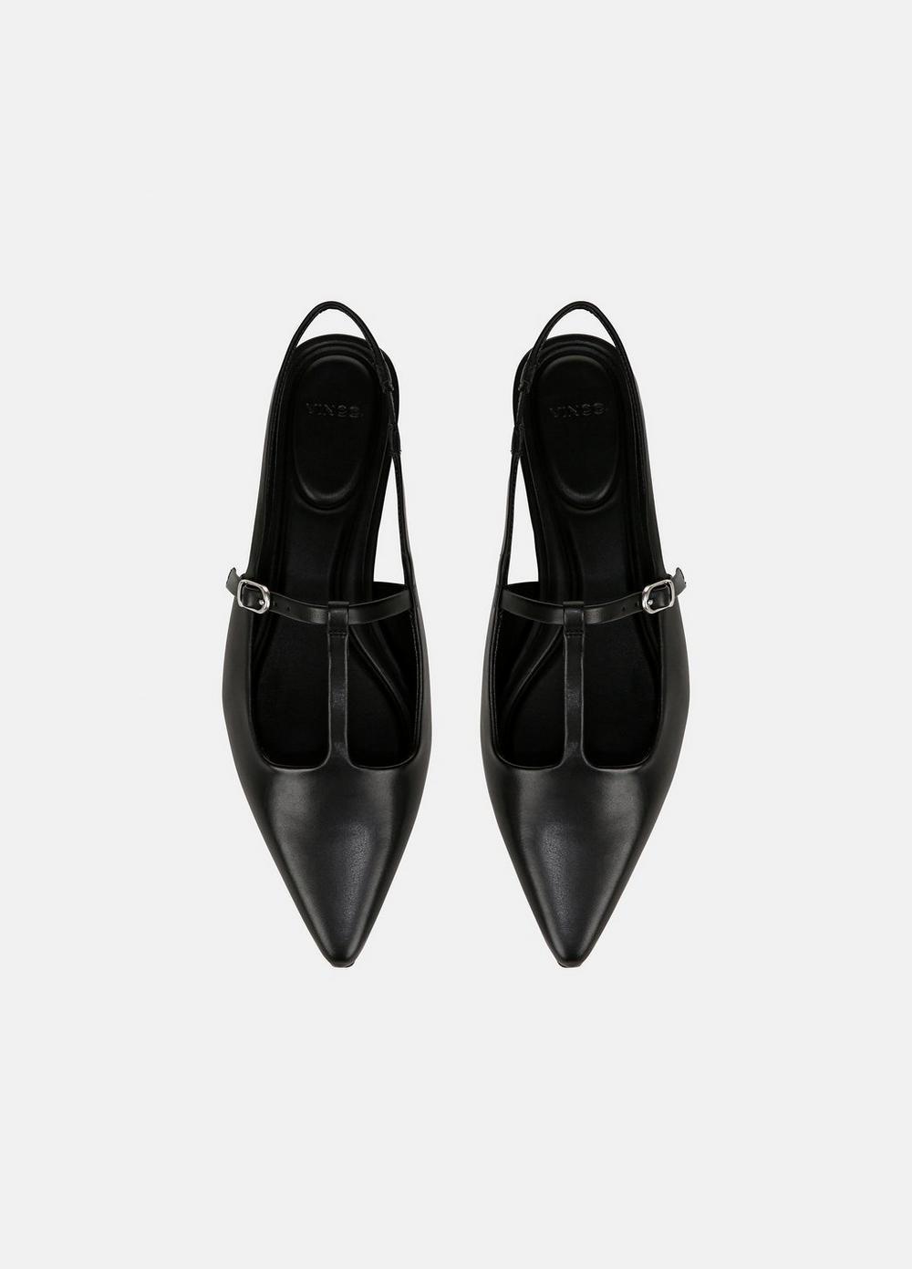 Iliana Leather Slingback Flat Product Image