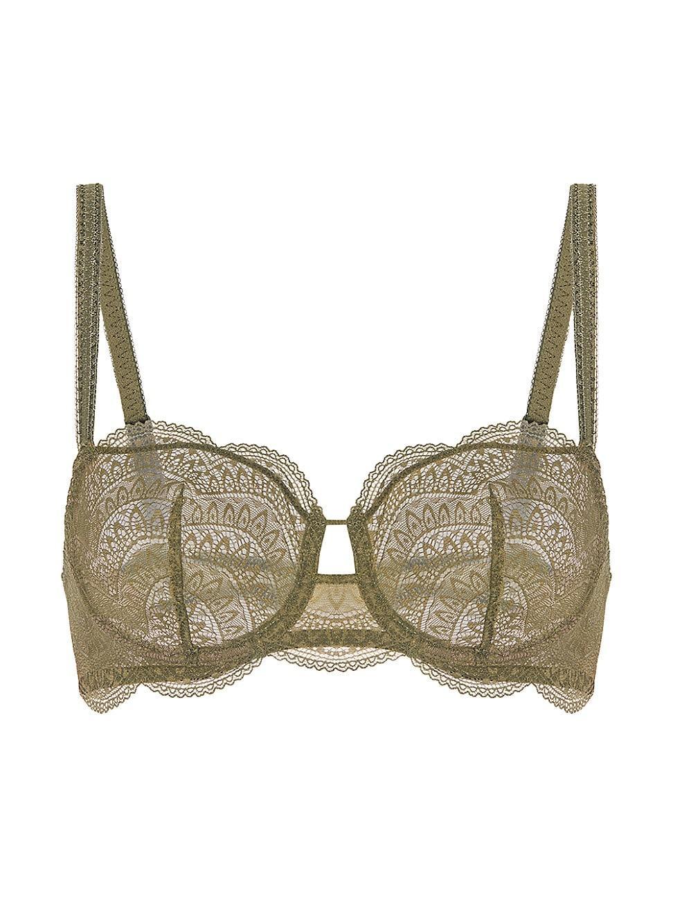 Karma Demi-Cup Convertible Lace Bra Product Image