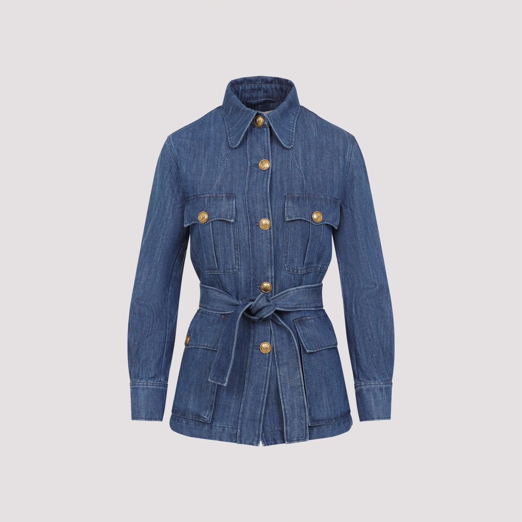 VALENTINO Garavani Jacket In Blue Product Image