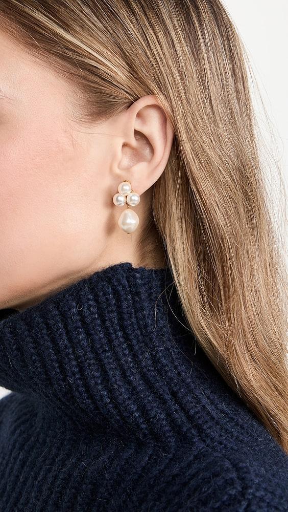 Jennifer Behr Grand Perla Earrings | Shopbop Product Image