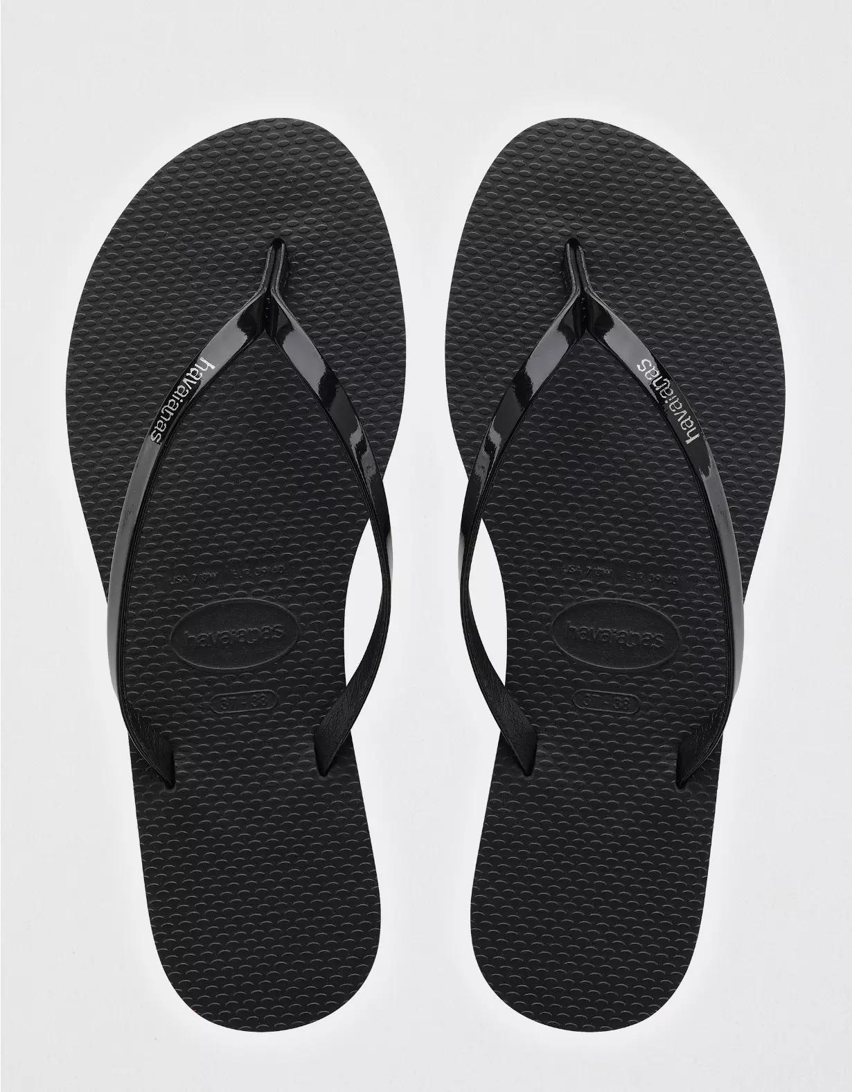Havaianas Metallic Flip Flops Product Image