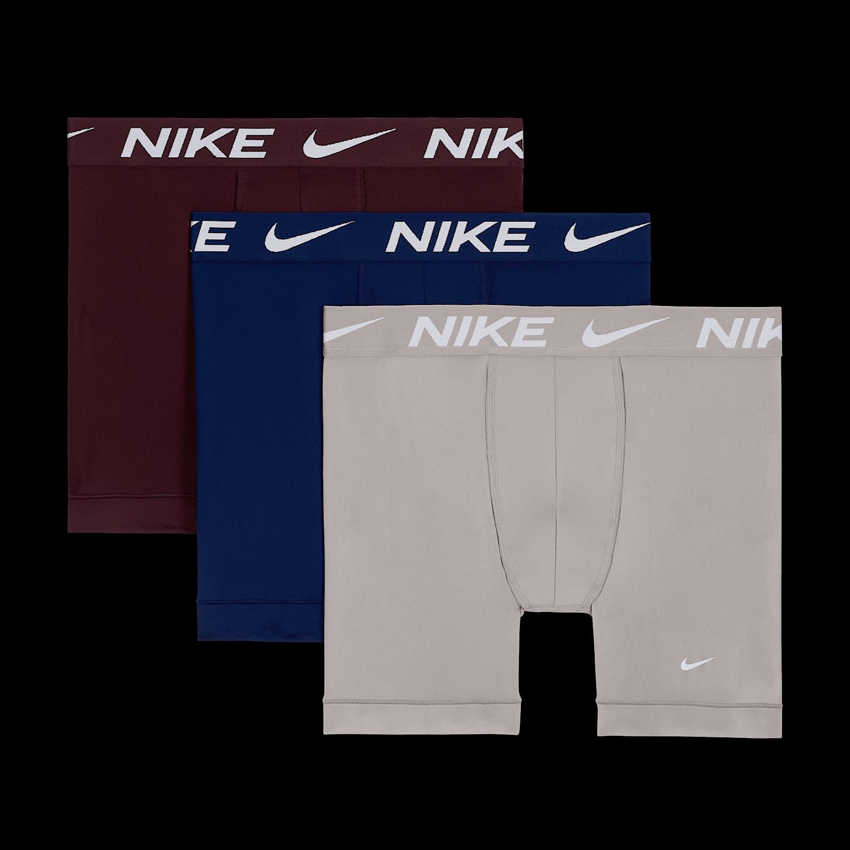 Nike Mens Essential Micro Dri-FIT Boxer Briefs (3-Pack) | KE1157-032 Product Image