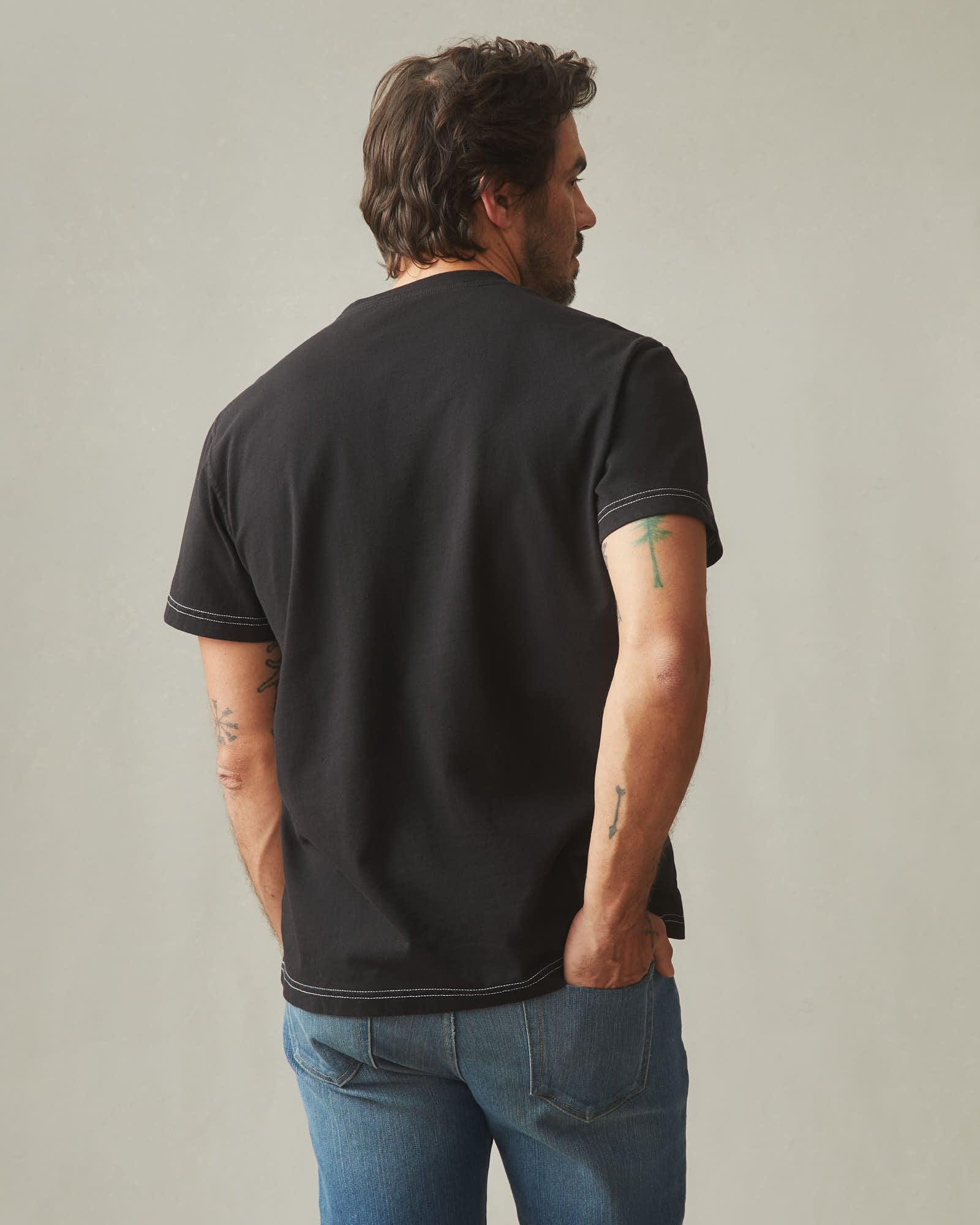 Men's Utility Pocket Tee - Black Male Product Image
