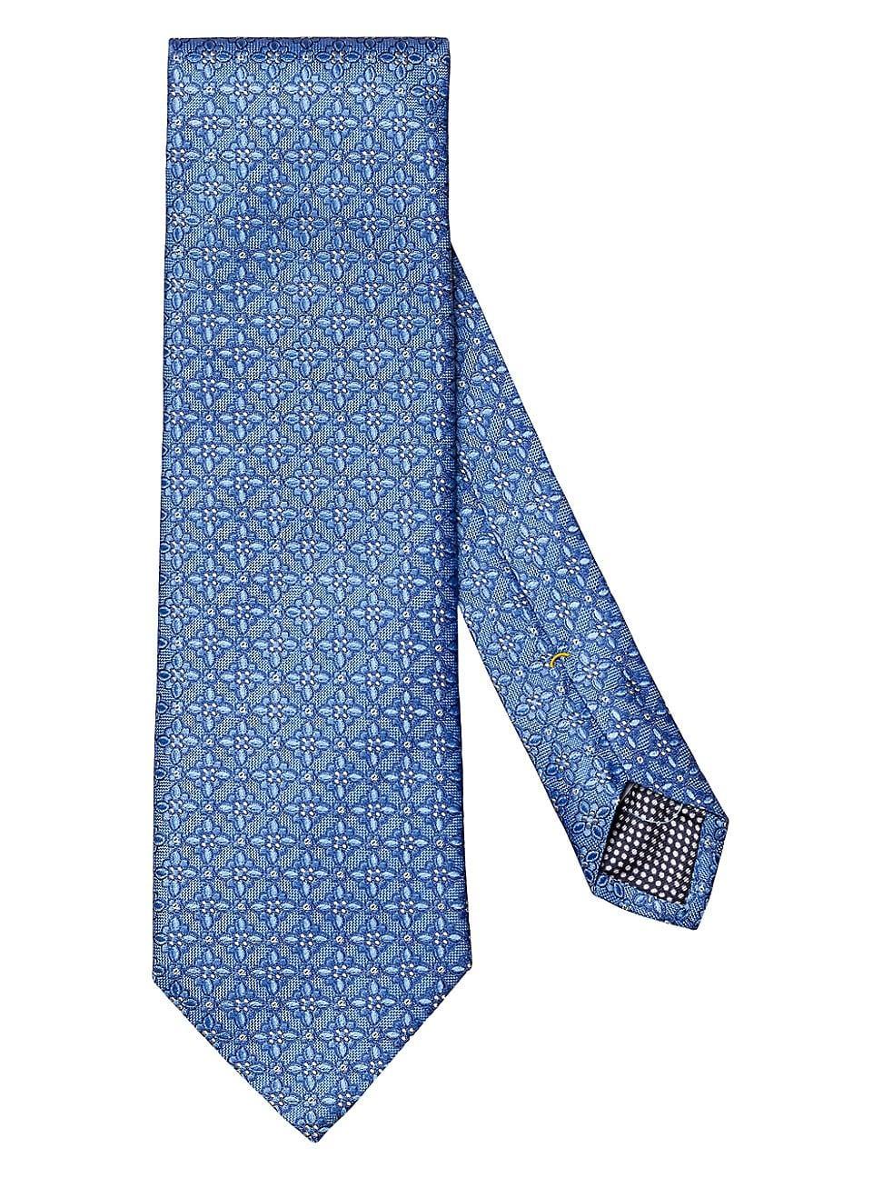 Mens Floral Silk Tie Product Image