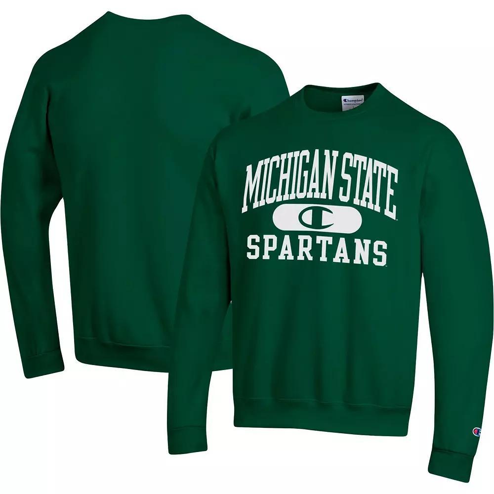 Men's Champion Green Michigan State Spartans Arch Pill Sweatshirt, Size: XL Product Image