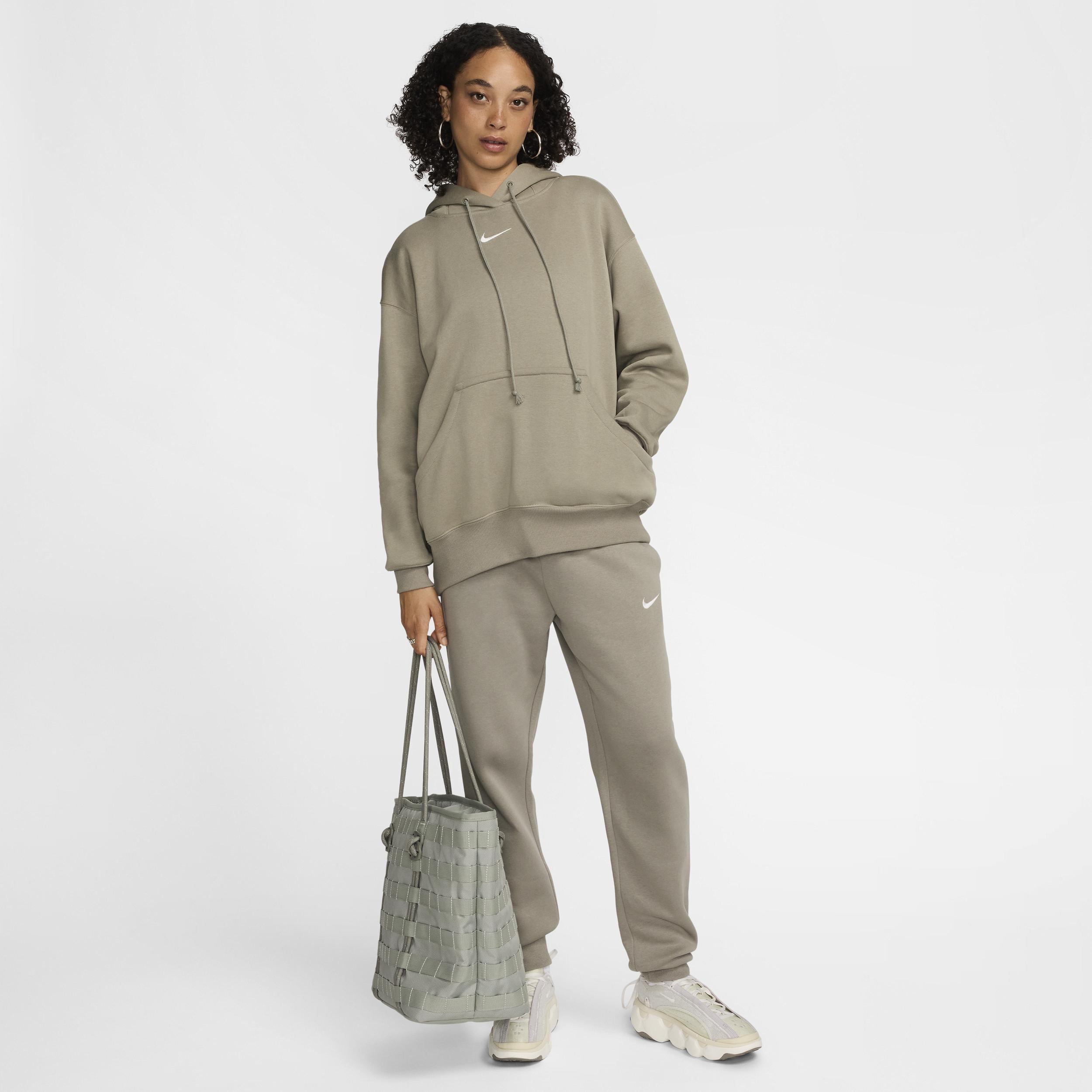 Womens Nike Sportswear Phoenix Fleece Mid-Rise Sweatpants | FZ7626-320 Product Image