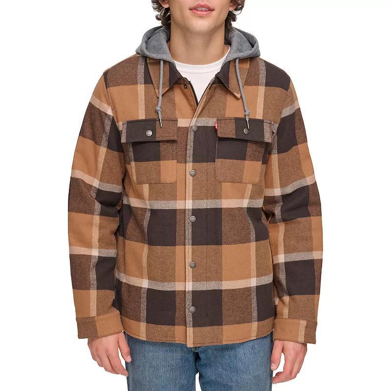 Men's Levi's® Shirt Jacket with Fleece Hood,  Product Image