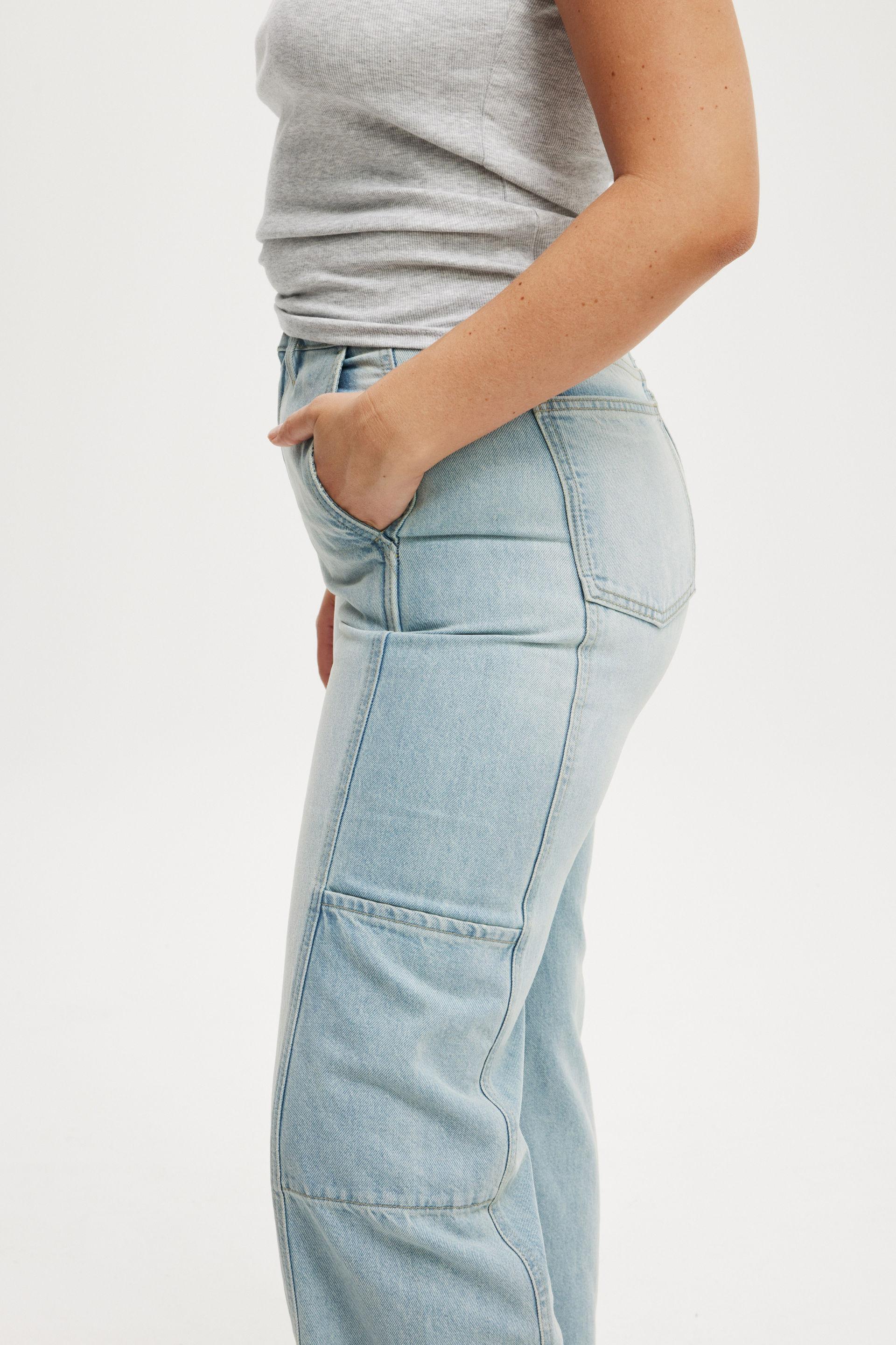 Curvy Cargo Wide Jean Product Image