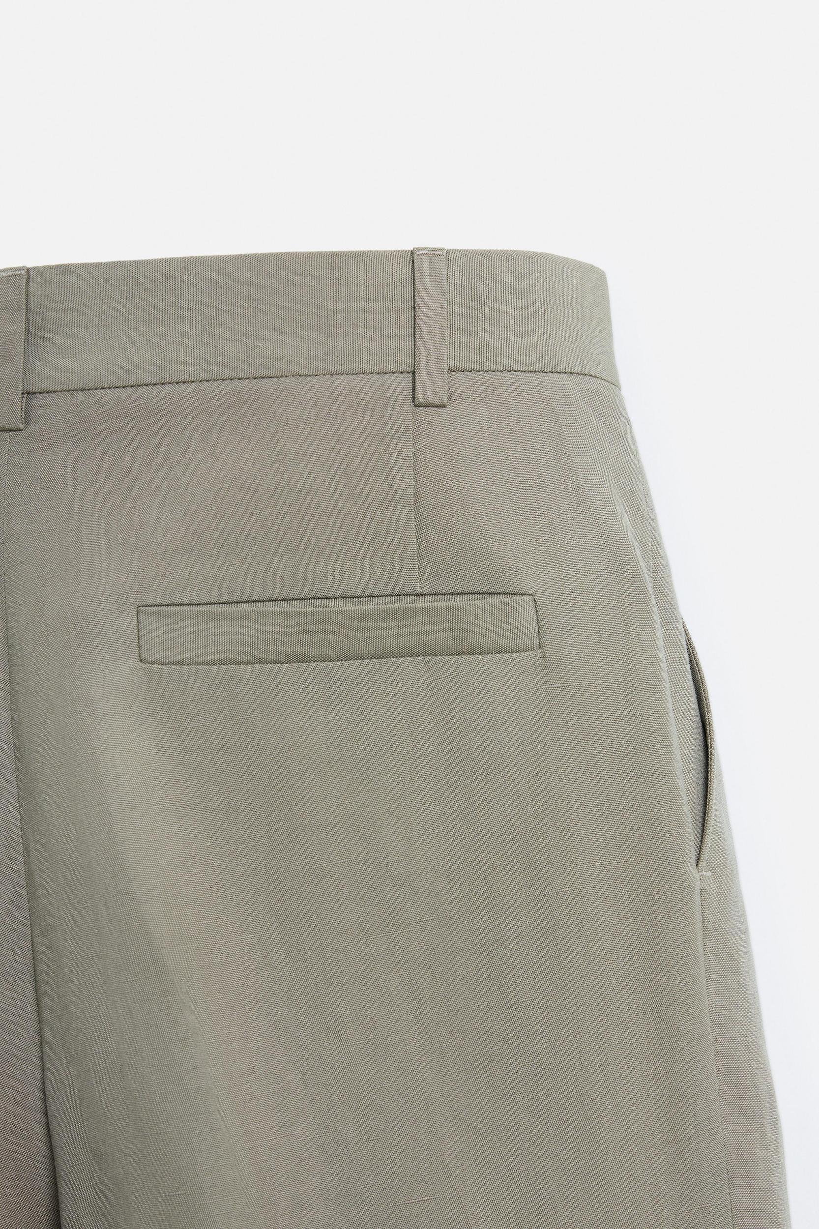 LYOCELL - LINEN SUIT PANTS Product Image
